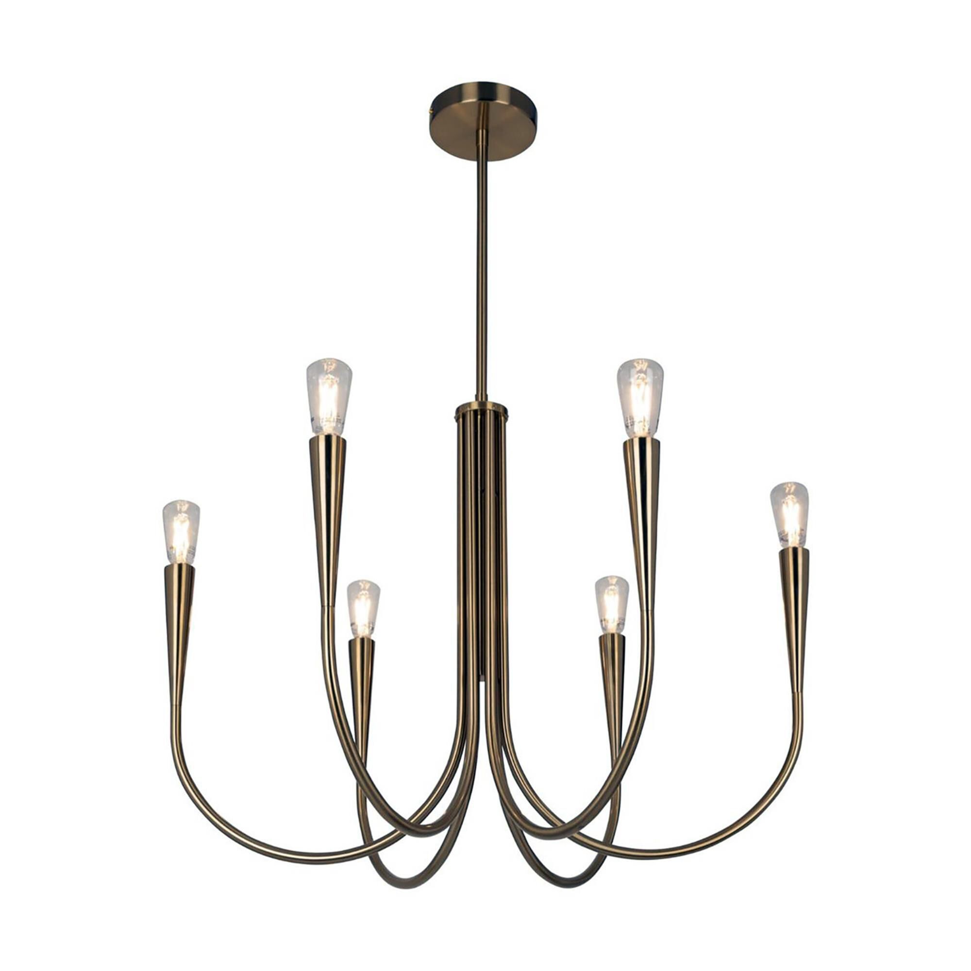 Bronte 25 Inch Chandelier,