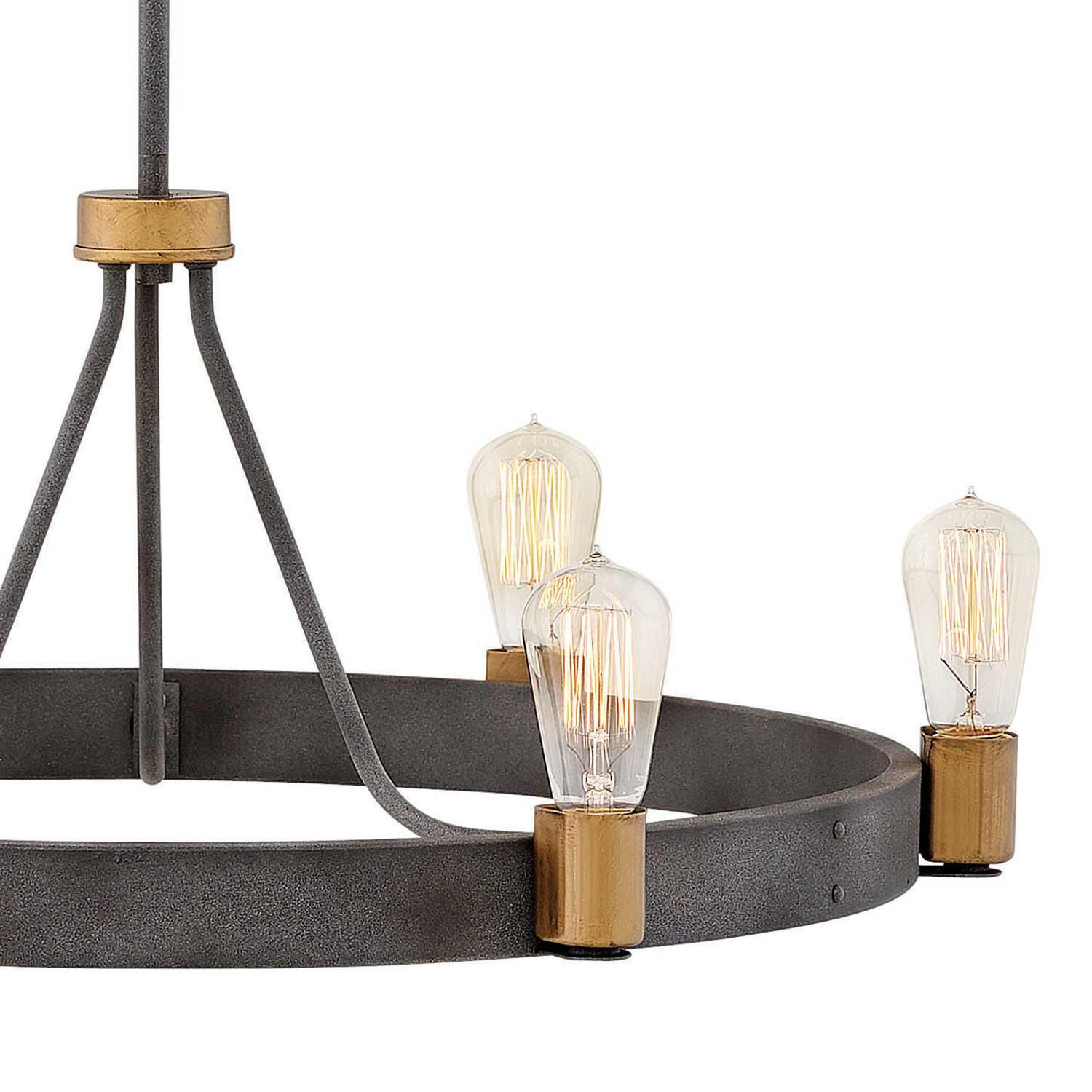 Silas 28 Inch 6 Light Chandelier | Capitol Lighting 1800lighting.com