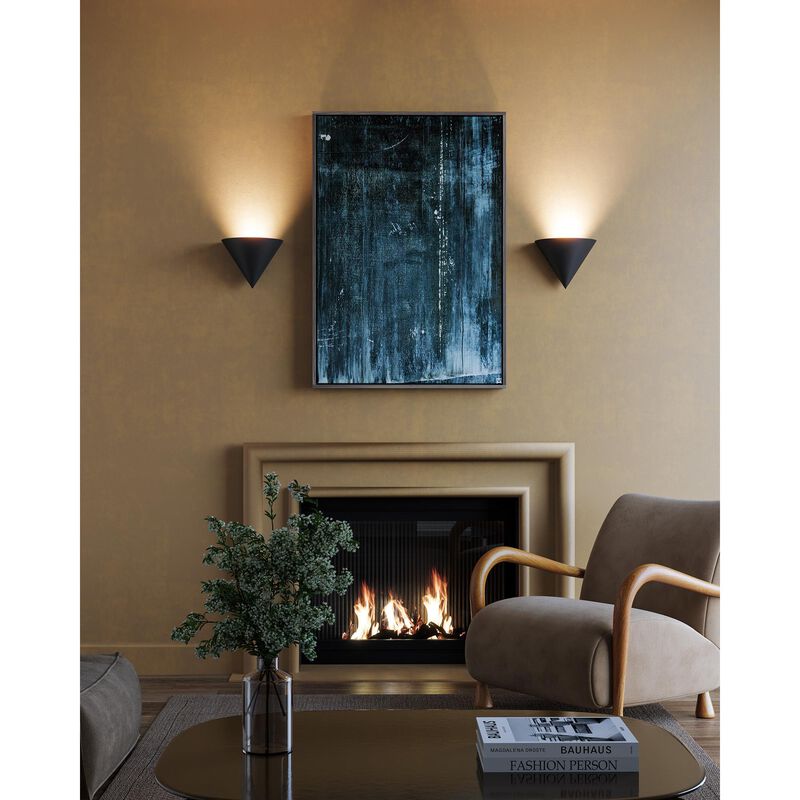 Jason Koharik Versus 8 Inch Wall Sconce by Alora Lighting
