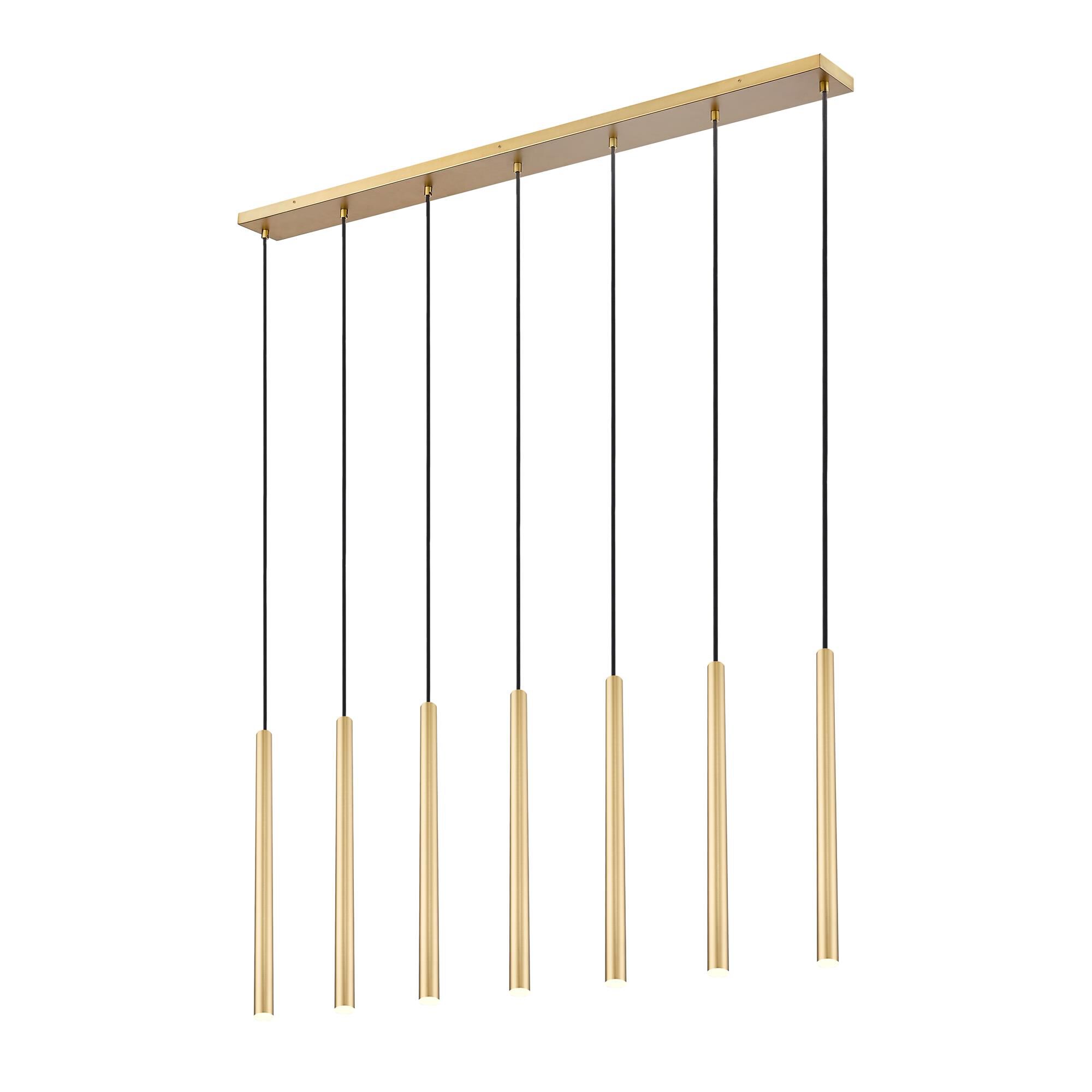 Shown in Modern Gold finish and Modern Gold glass and Modern Gold shade