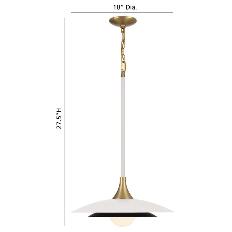 Welsh 28 Inch Pendant Light by Eurofase Lighting