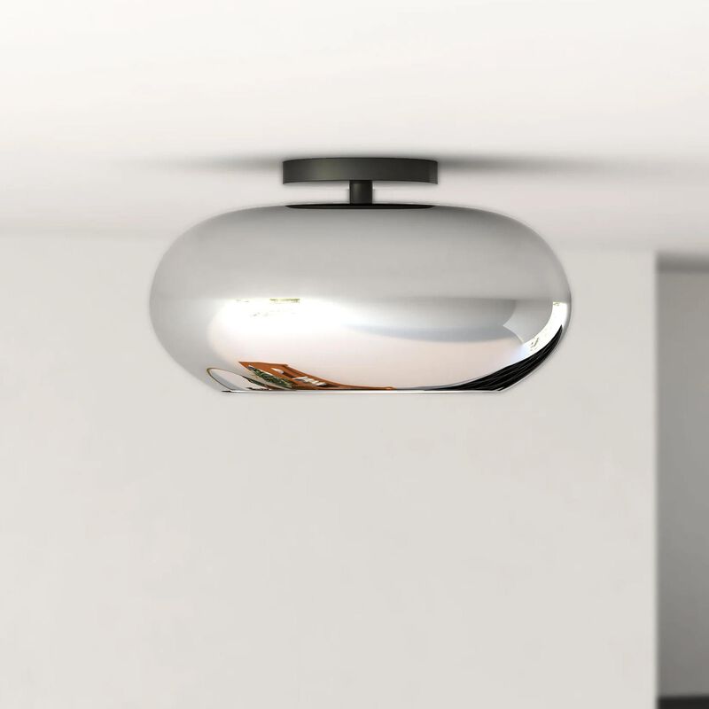 Trinity 14 Inch Semi Flush Mount by Kuzco