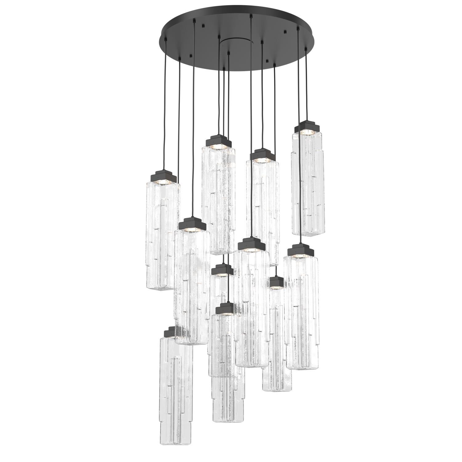 Ledgestone Multi Light Pendant by Hammerton Studio