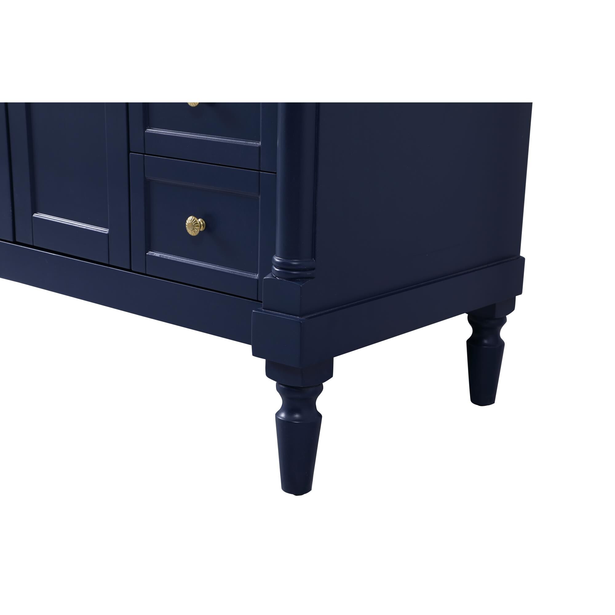 Shown in Blue finish