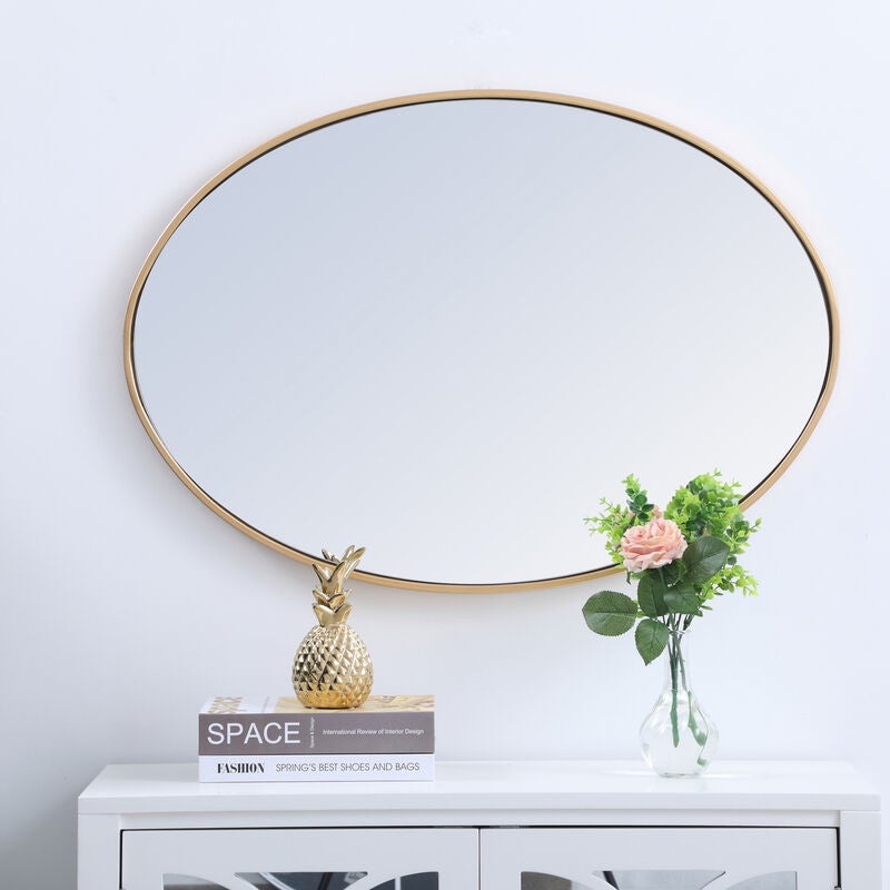 Eternity 24 Inch Decorative Mirror by Elegant Decor