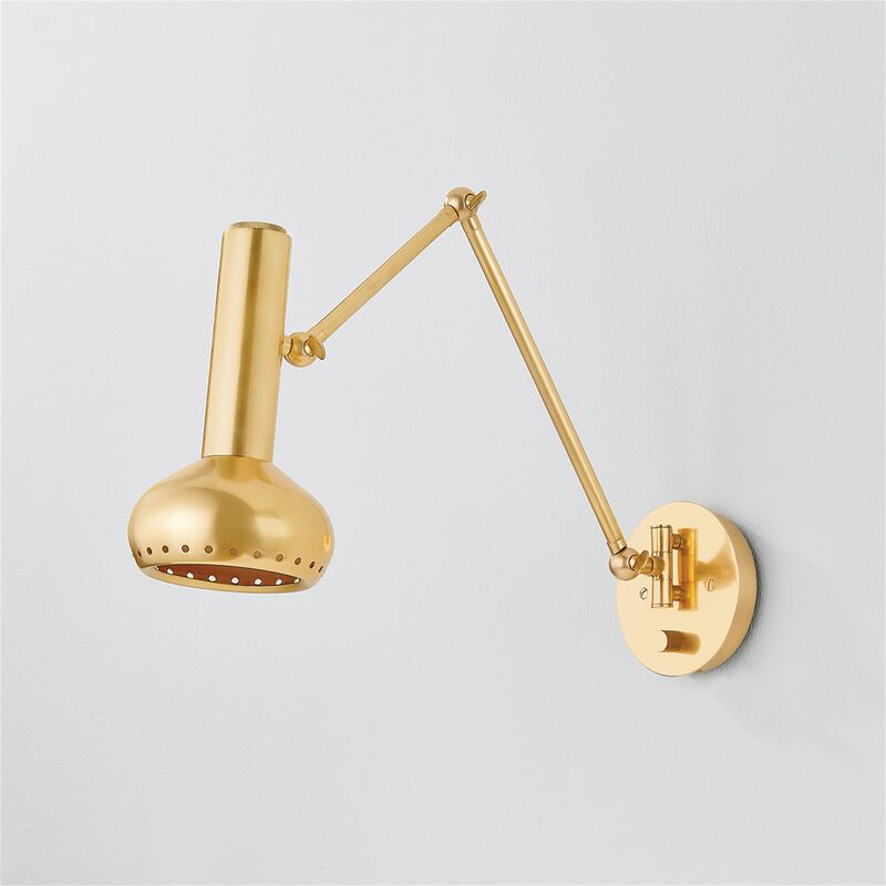 Roald Large Wall Swing Lamp by Hudson Valley Lighting