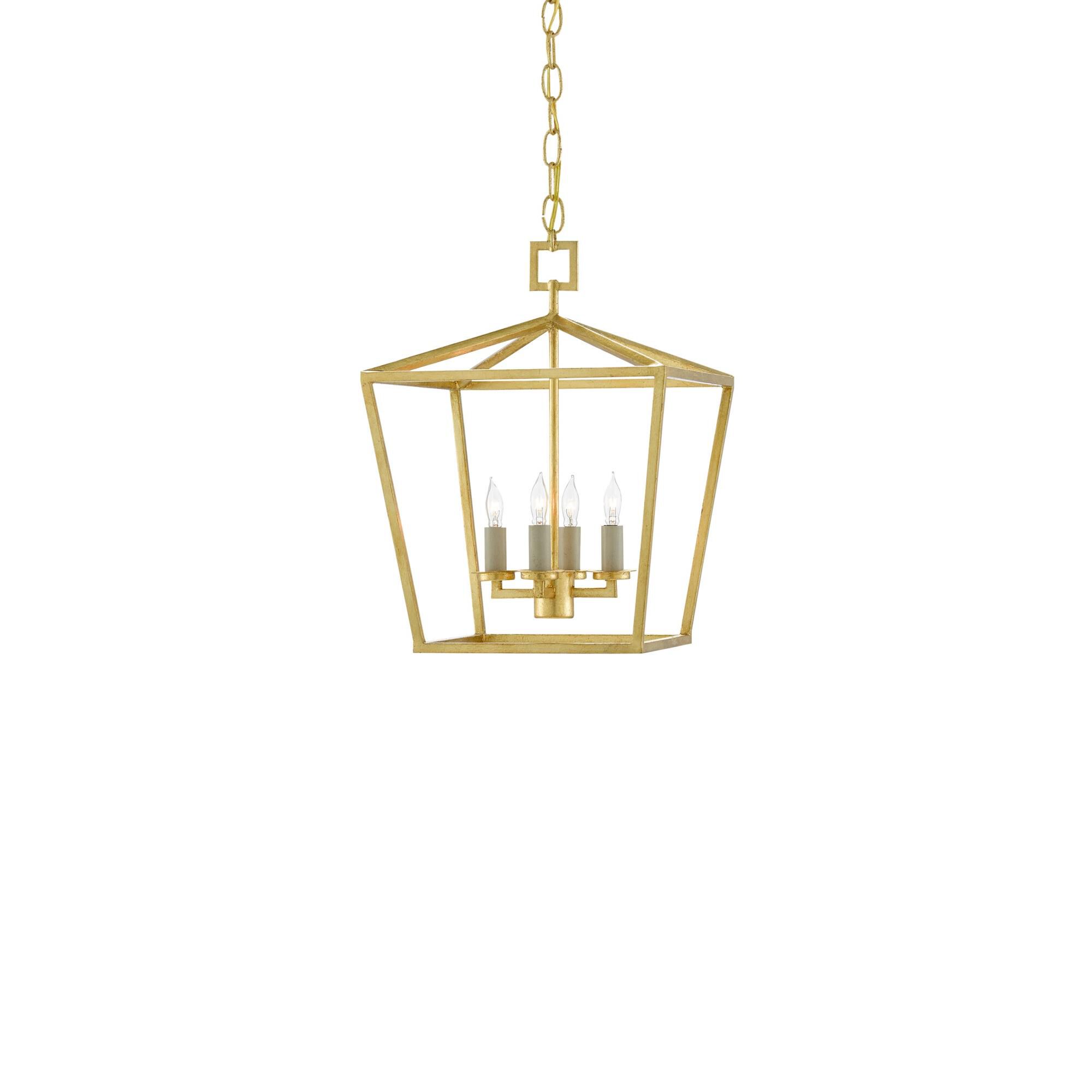 Denison 12 Inch Cage Pendant by Currey and Company