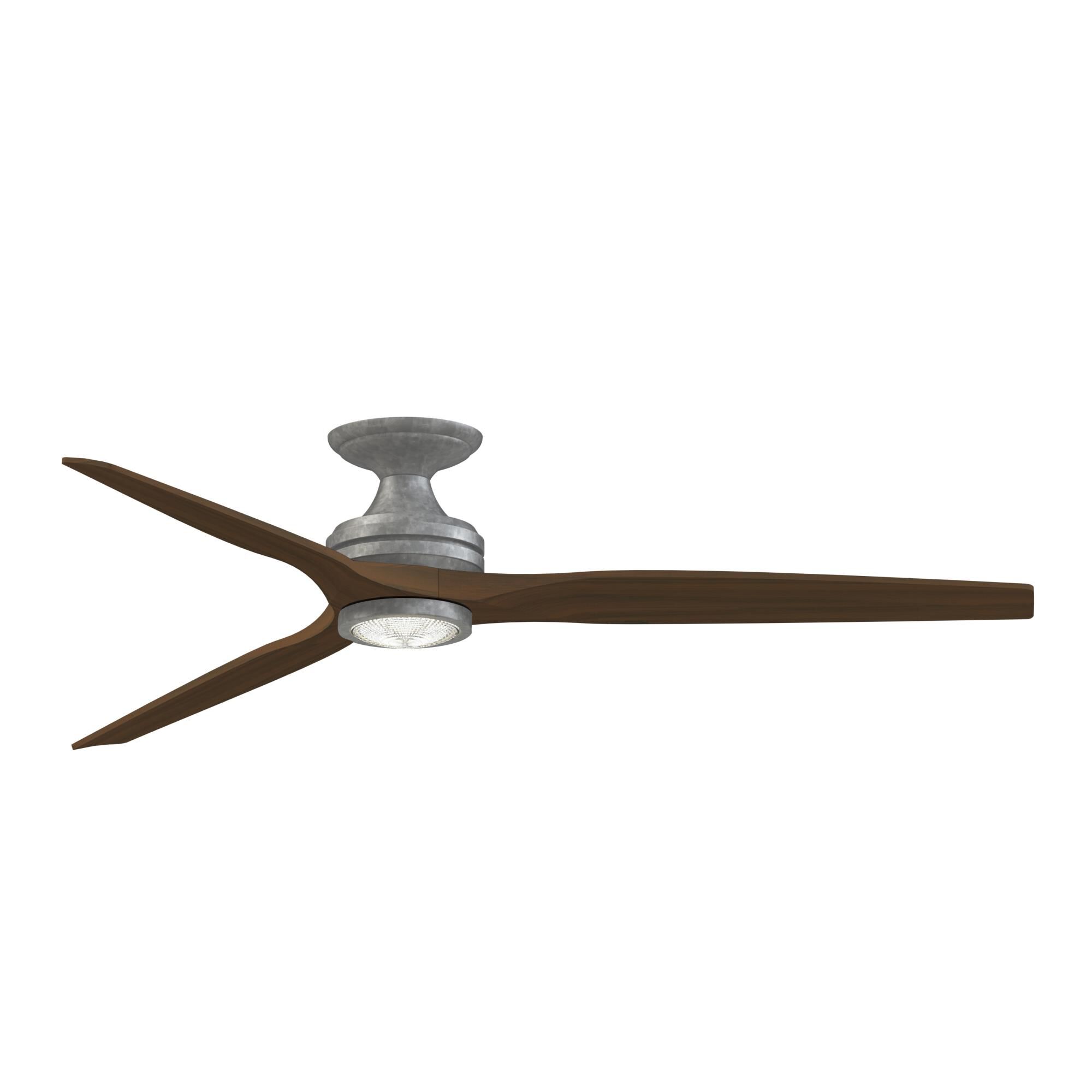 Spitfire 64 Inch Flush Mount Fan with Light Kit by Fanimation
