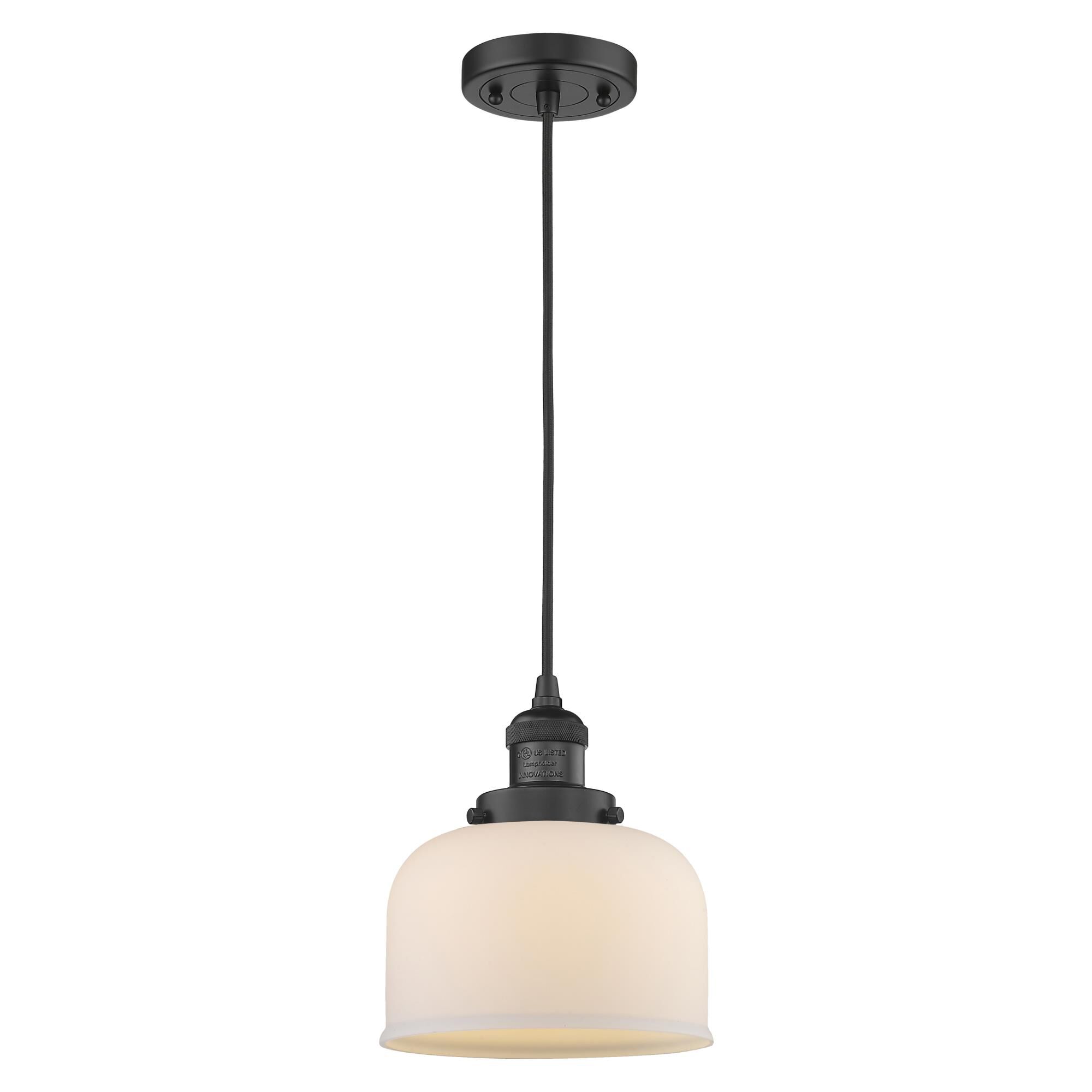 Bruno Marashlian Large Bell 8 Inch Mini Pendant by Innovations Lighting