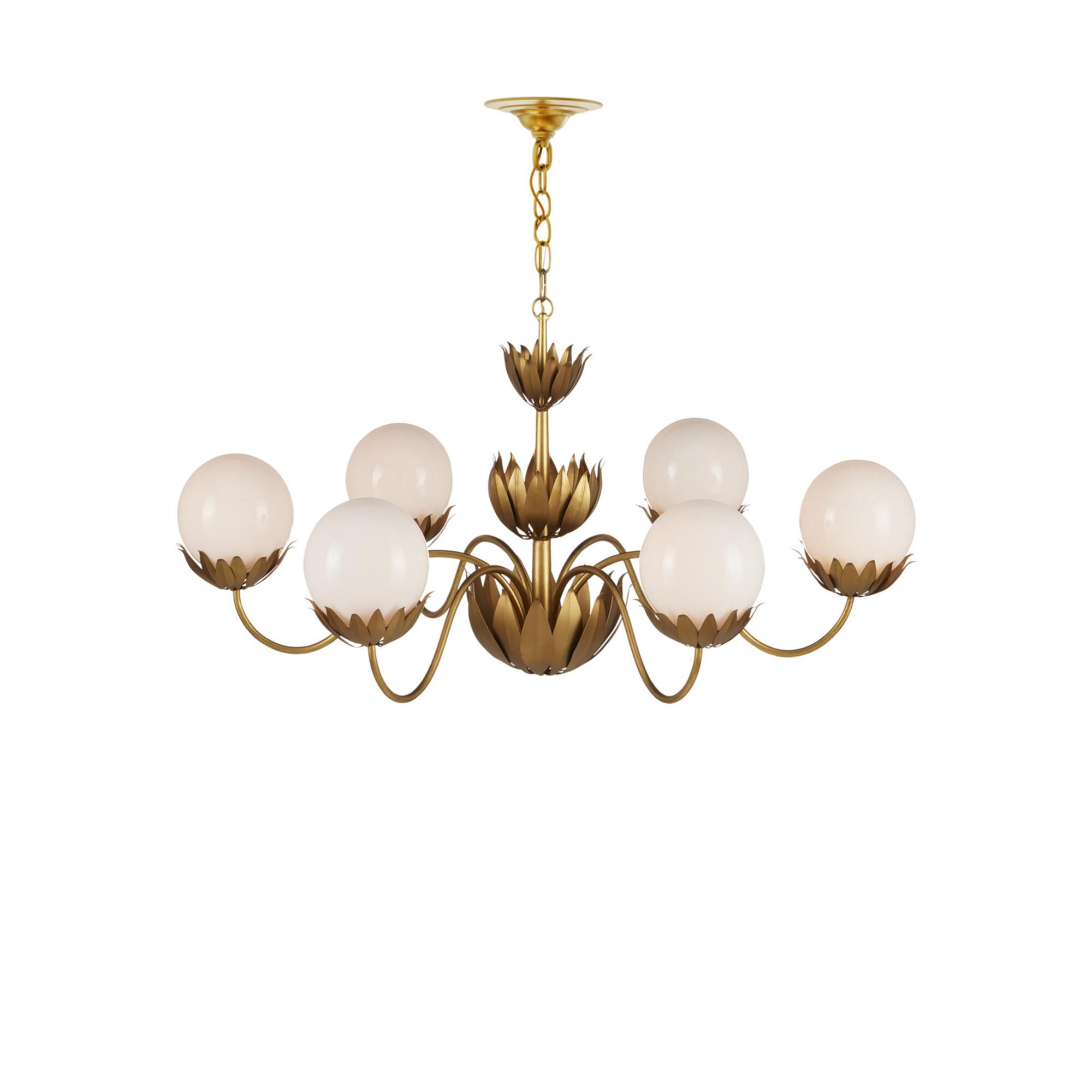Mirasole 37 Inch 6 Light Chandelier,