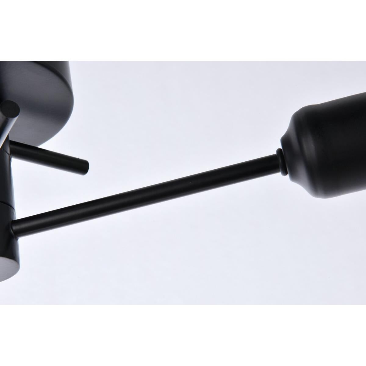 Shown in Black finish