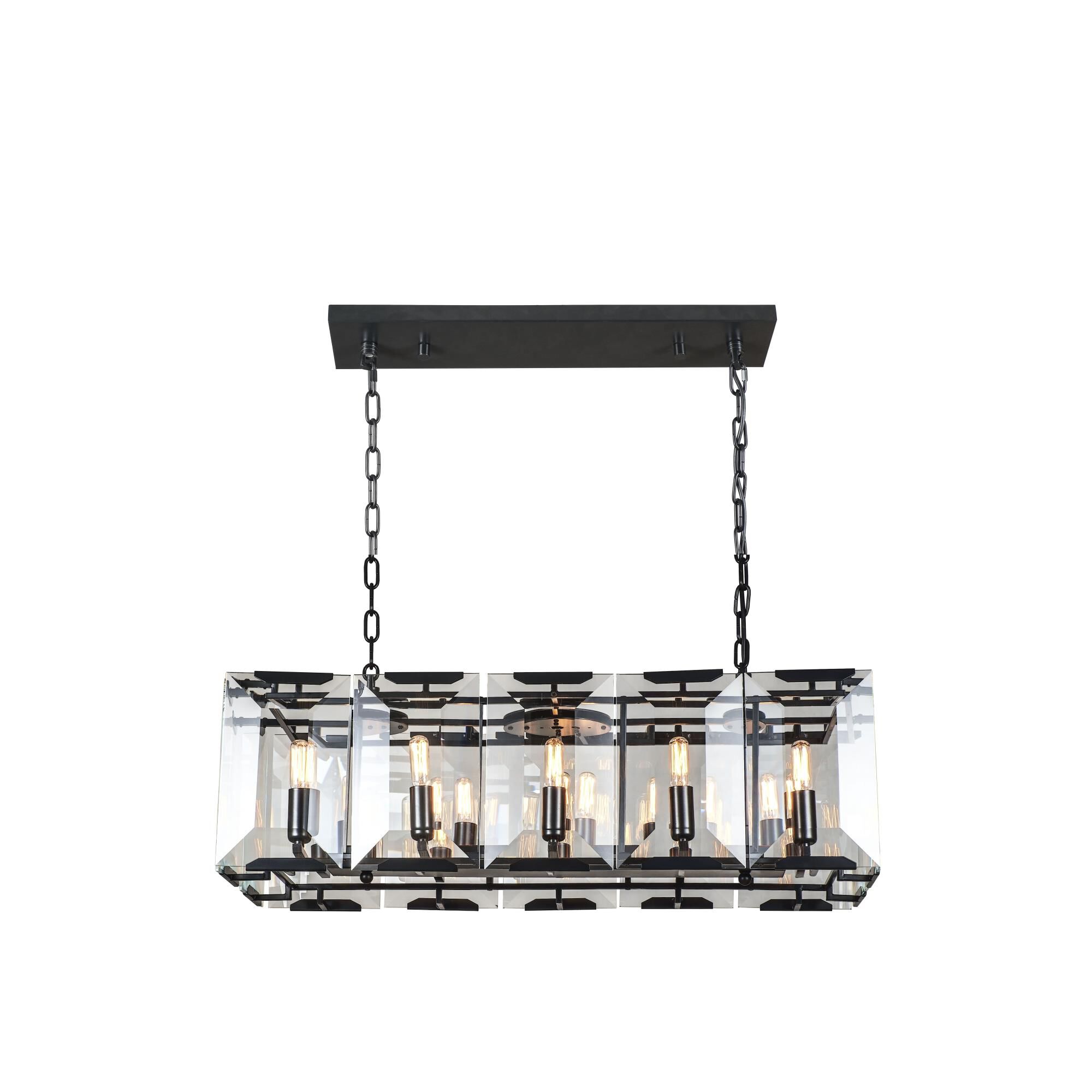 Shown in Flat Black (Matte) finish and Clear accent