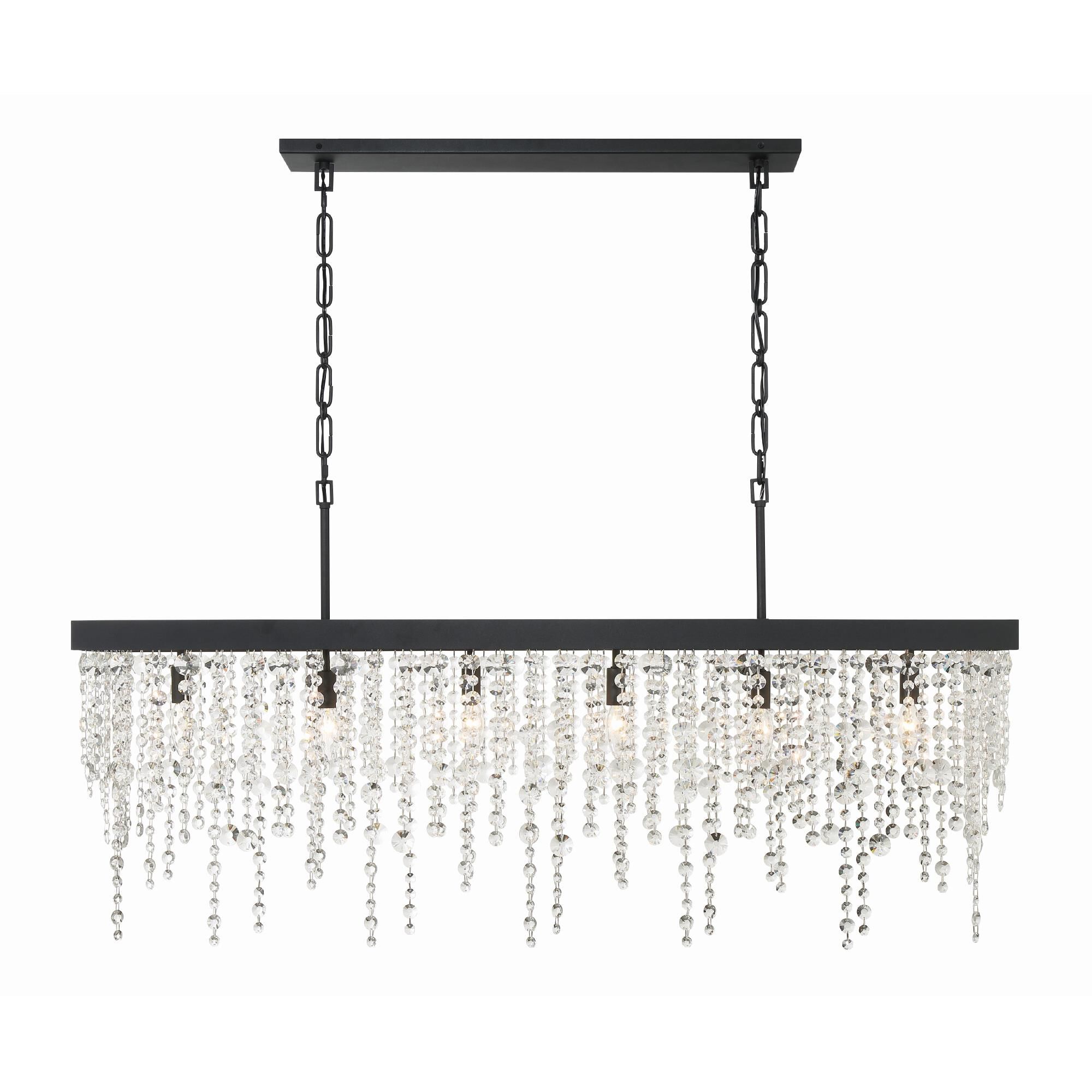 Winham 49 Inch 6 Light Linear Suspension Light by Crystorama