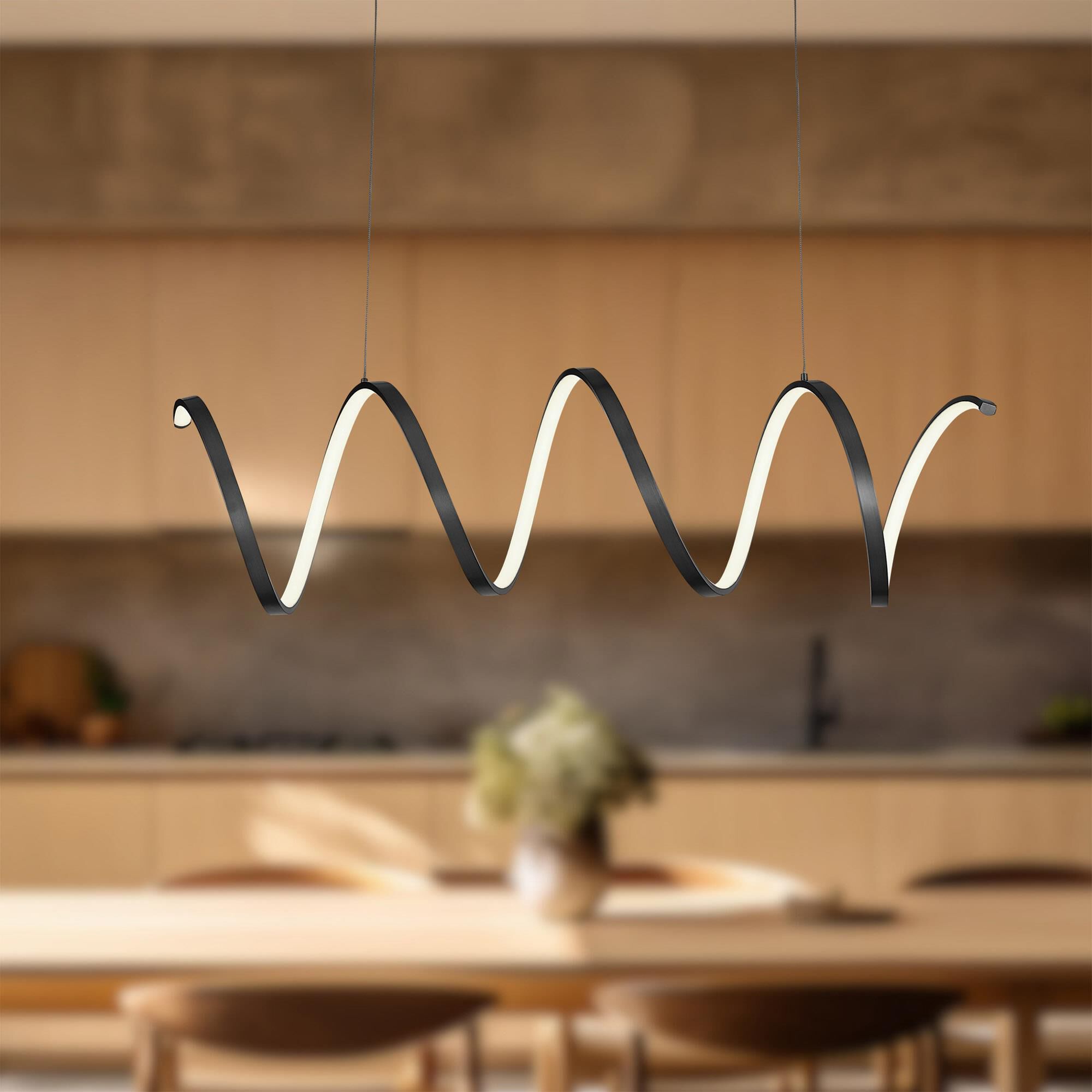 Shown in Black finish and Acrylic shade