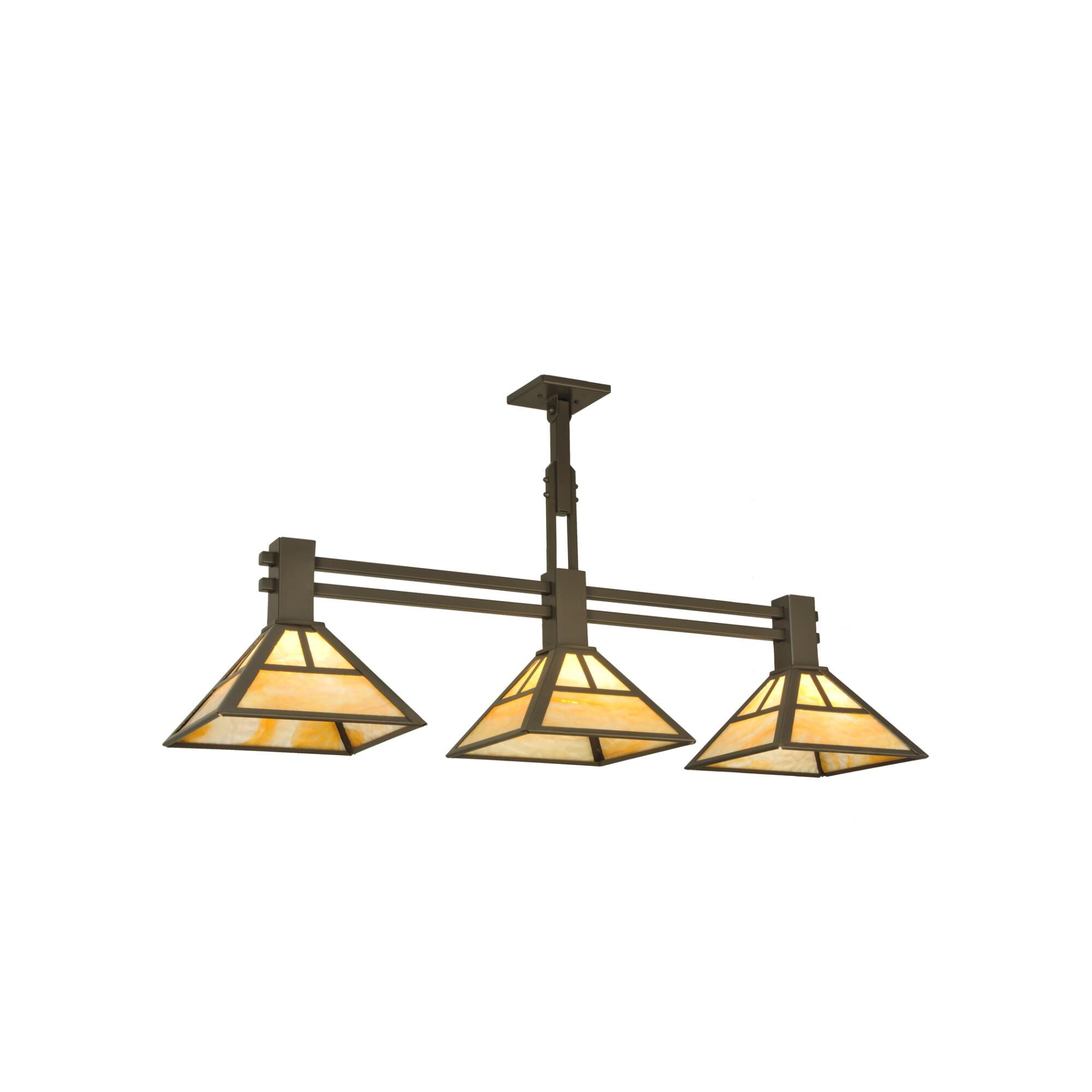 T Mission 48 Inch 3 Light Linear Suspension Light by Meyda Lighting