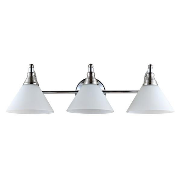 Panya 24 Inch 3 Light LED Bath Vanity Light by Safavieh