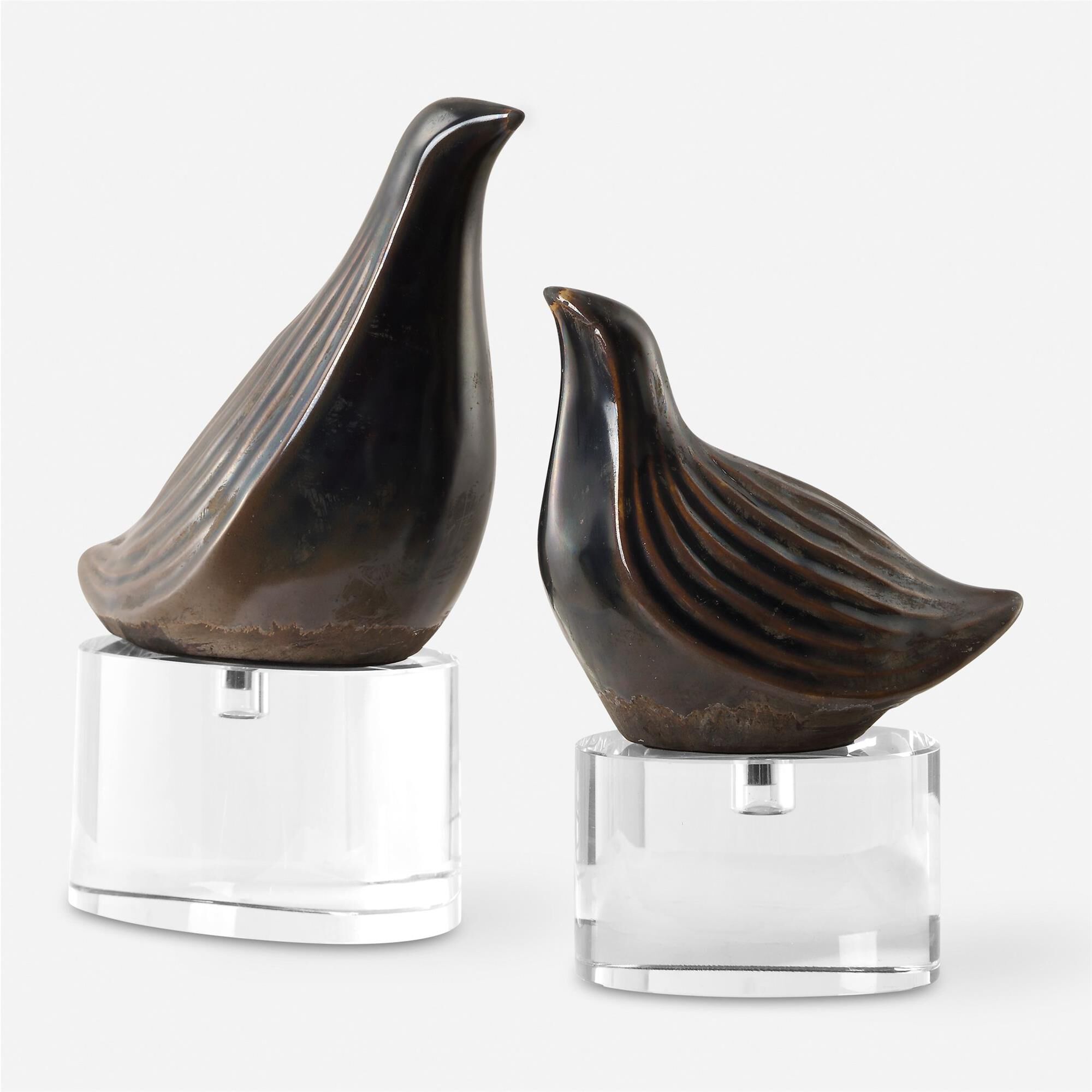 David Frisch Nesting Bird 10 Inch Figurine by Uttermost
