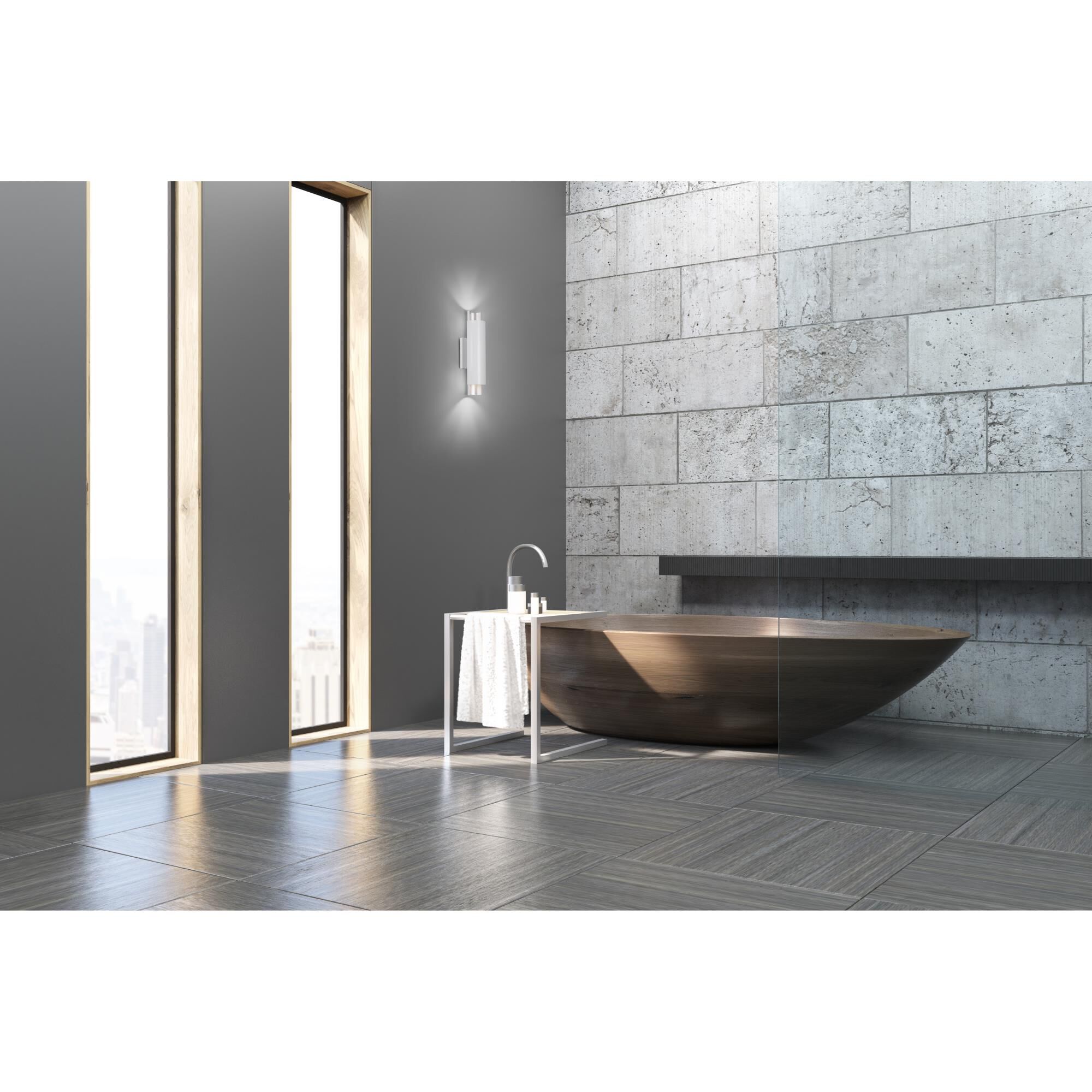 Shown in White finish