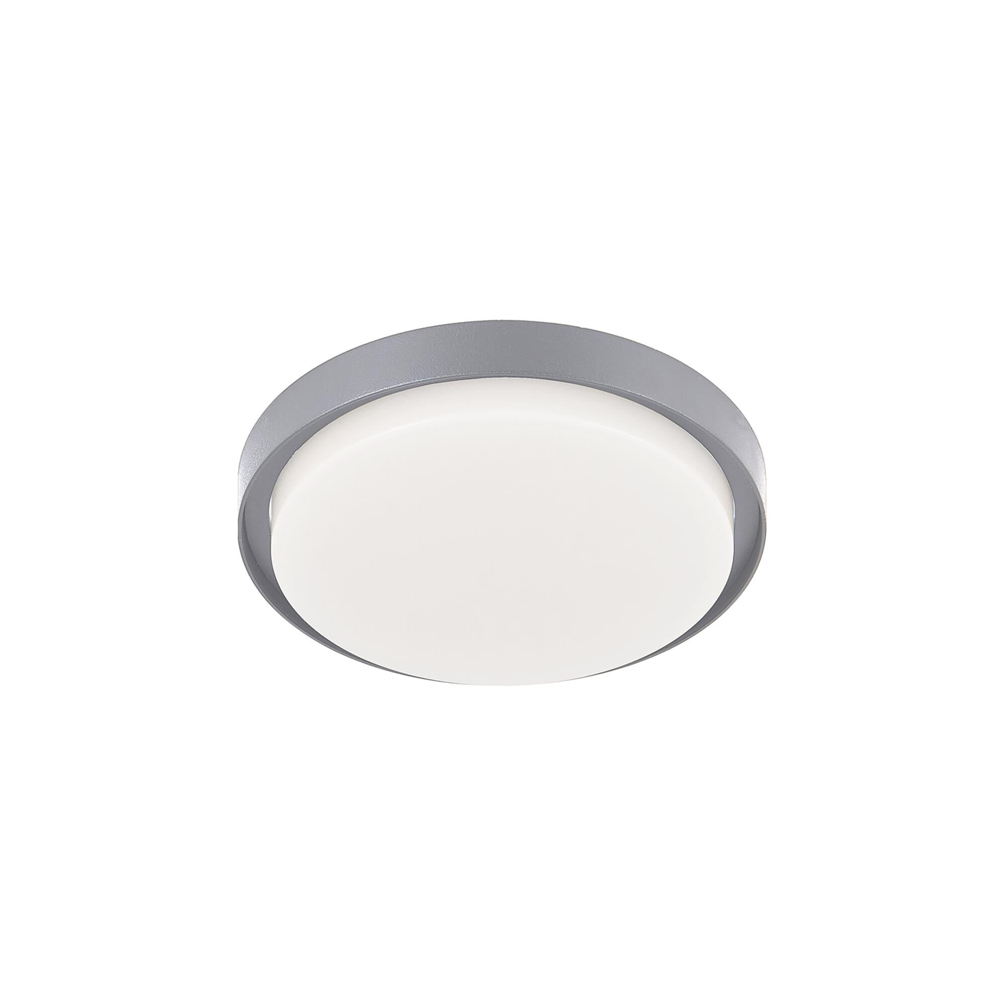 Shown in Gray finish and Acrylic shade