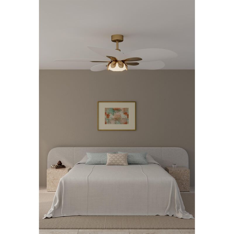 Saltcress 60 Inch Ceiling Fan with Light Kit by Minka Aire