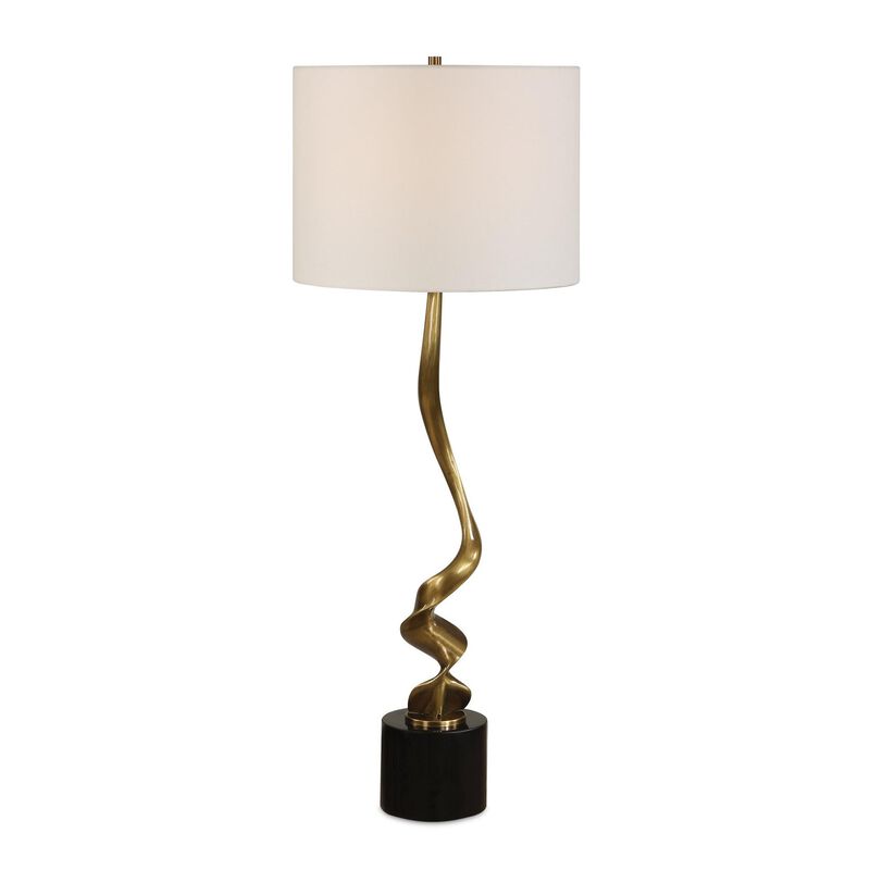 Spiraling 35 Inch Cordless Accent Lamp by Uttermost