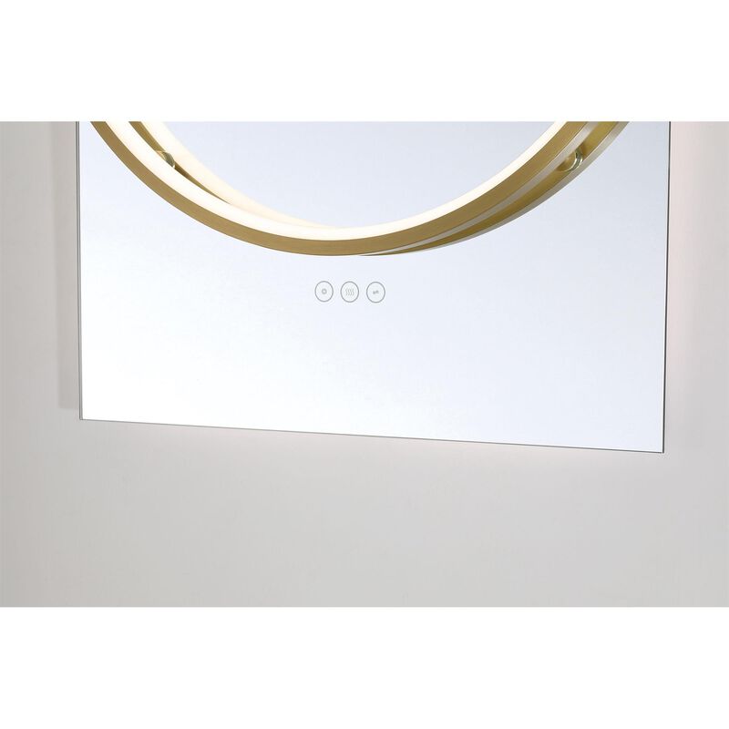 Trails 36 Inch LED Lighted Mirror by Eurofase Lighting