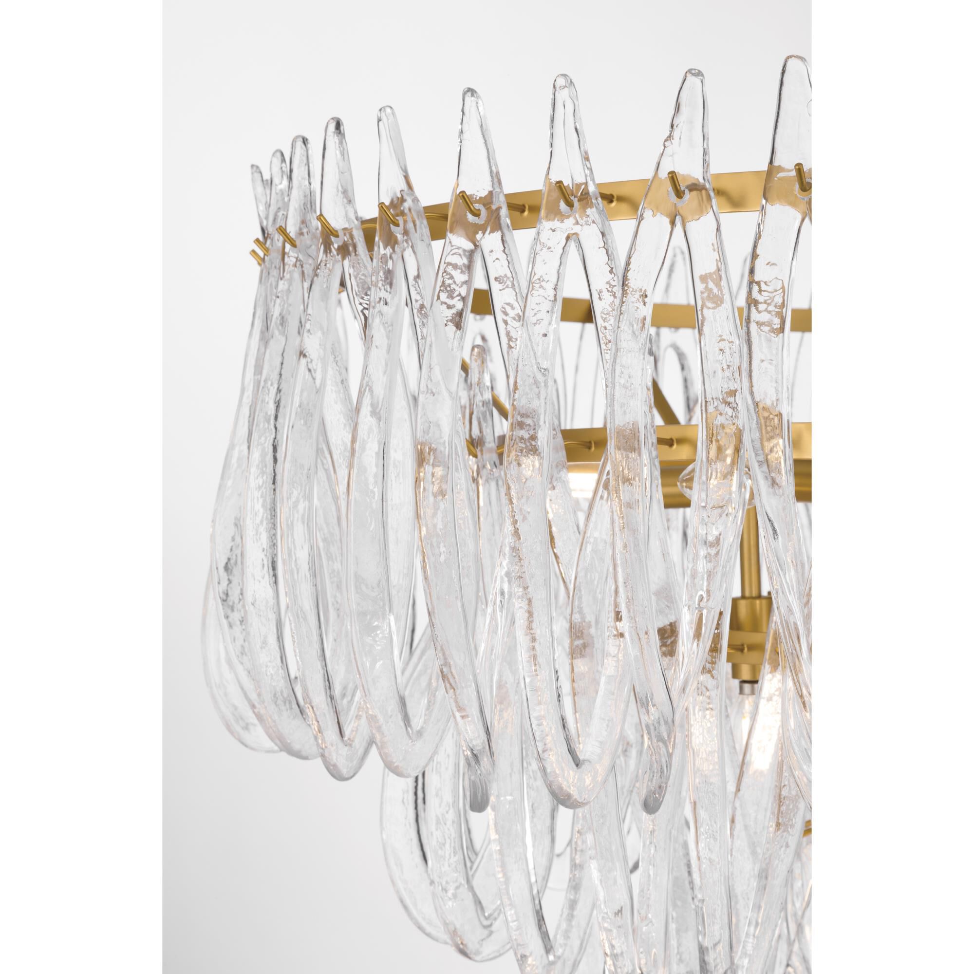 Glassara 40 Inch Chandelier by Metropolitan Lighting