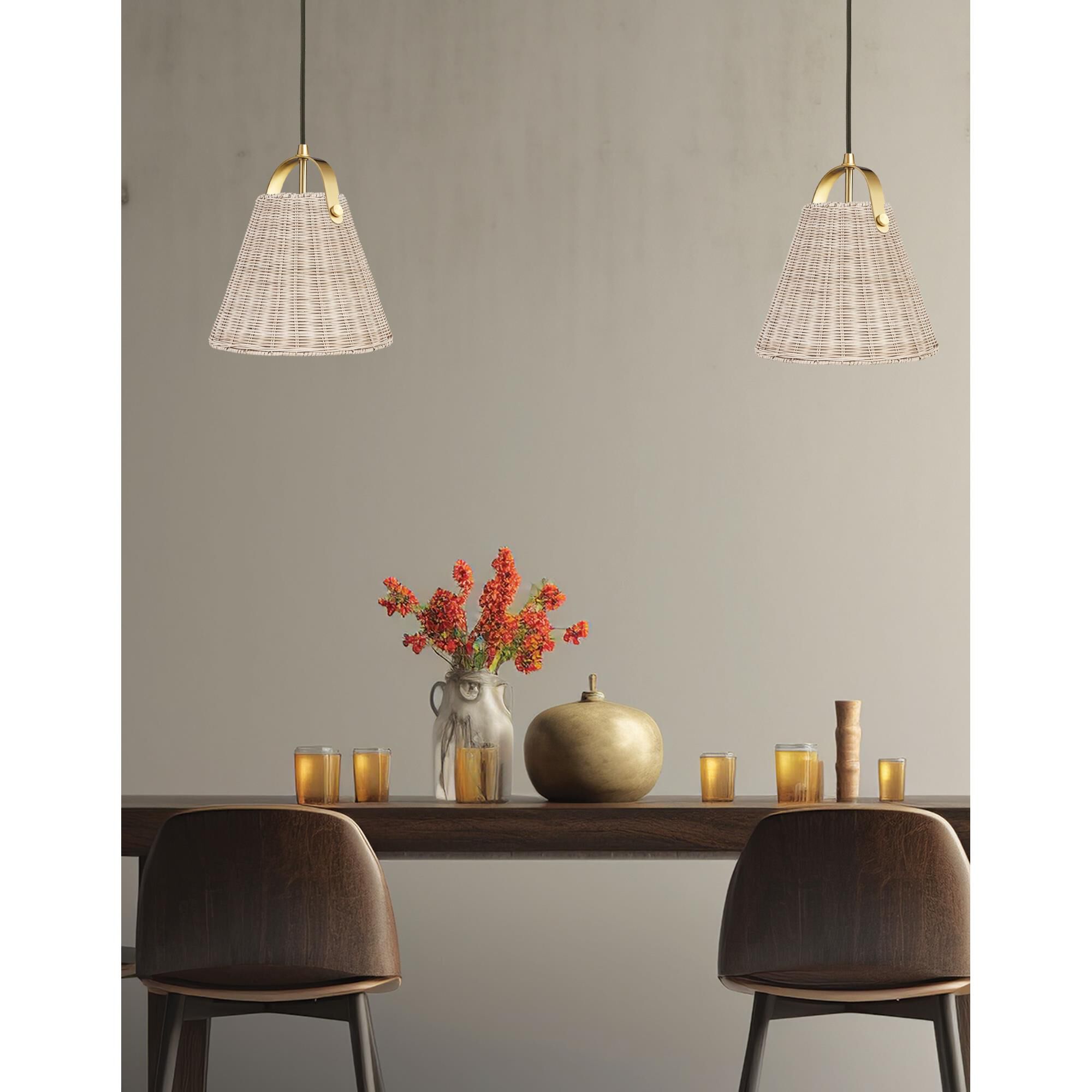 Shenandoah 13 Inch Large Pendant by Dainolite