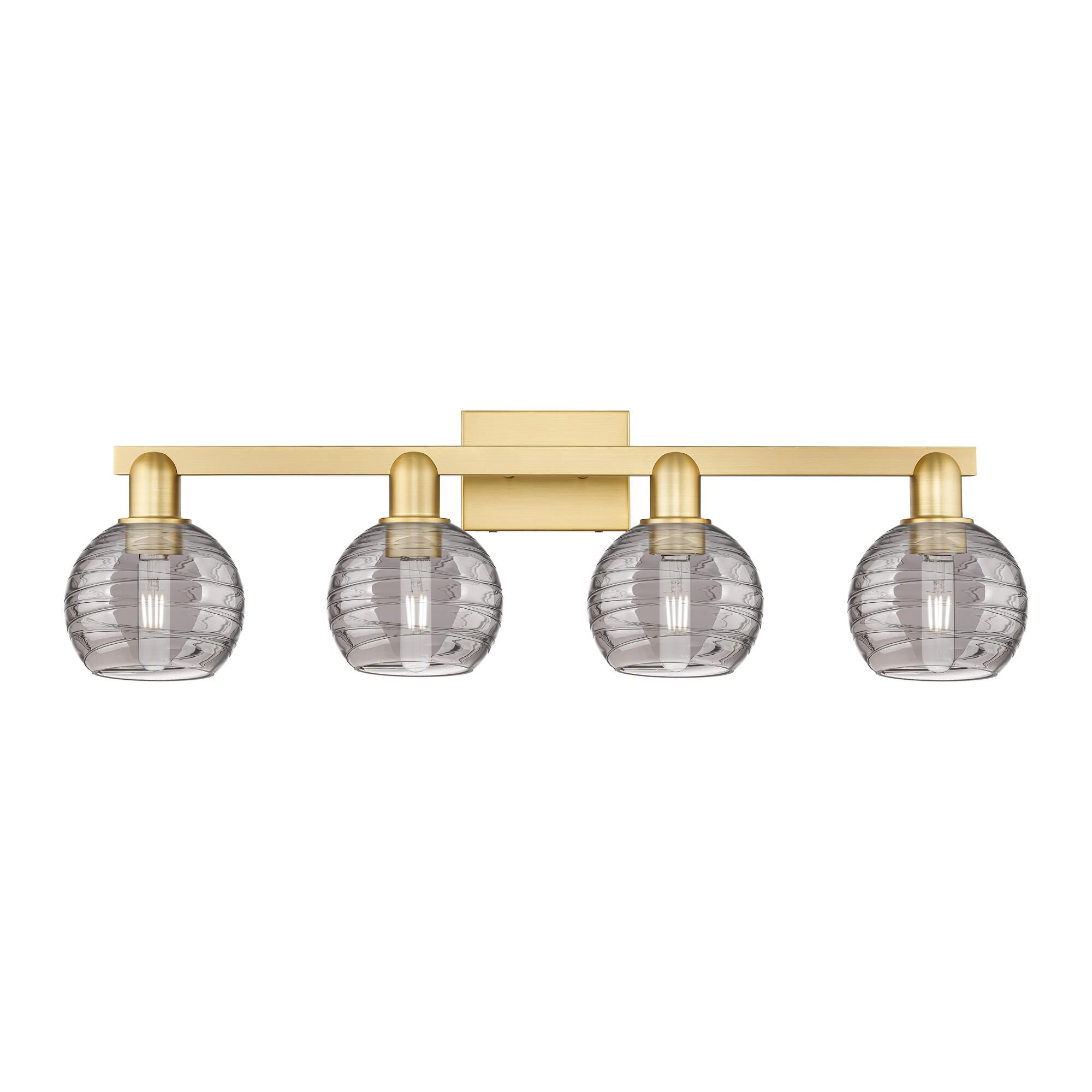 Bruno Marashlian Athens Deco Swirl 36 Inch Bath Vanity Light by Innovations Lighting