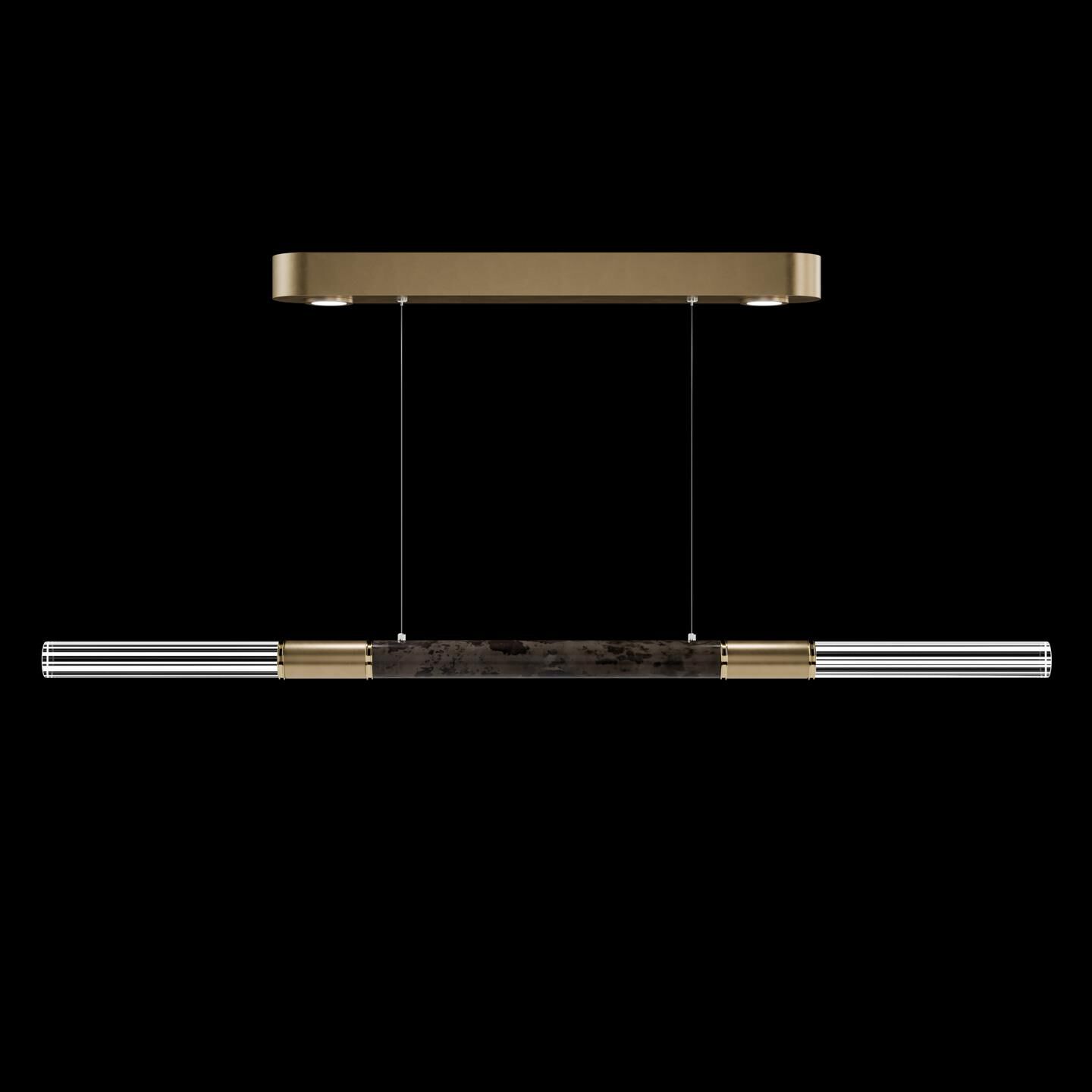Antonia 62 Inch Linear Suspension Light by Fine Art Handcrafted Lighting