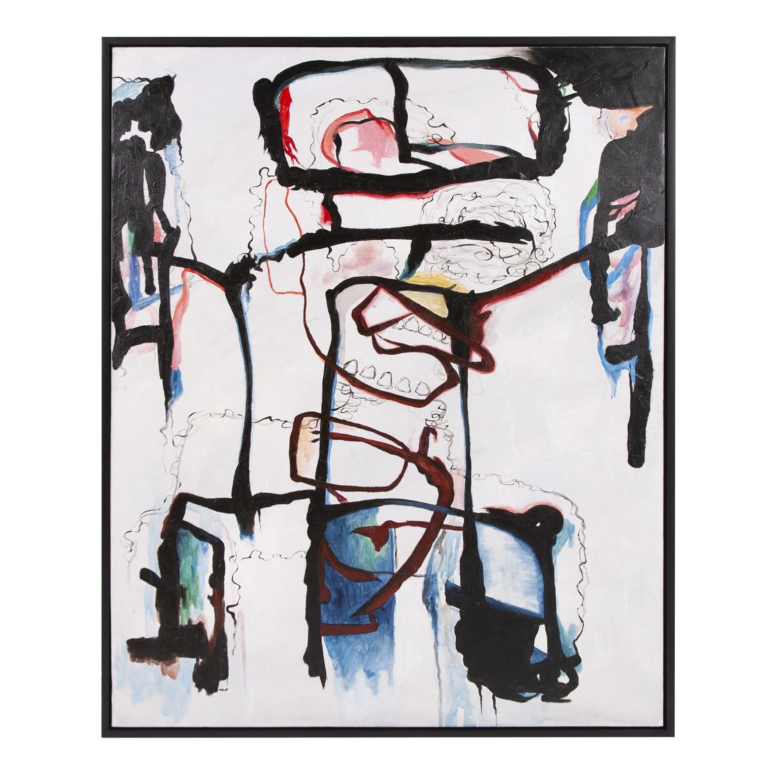 Shown in Bold Black Acrylic Paint finish