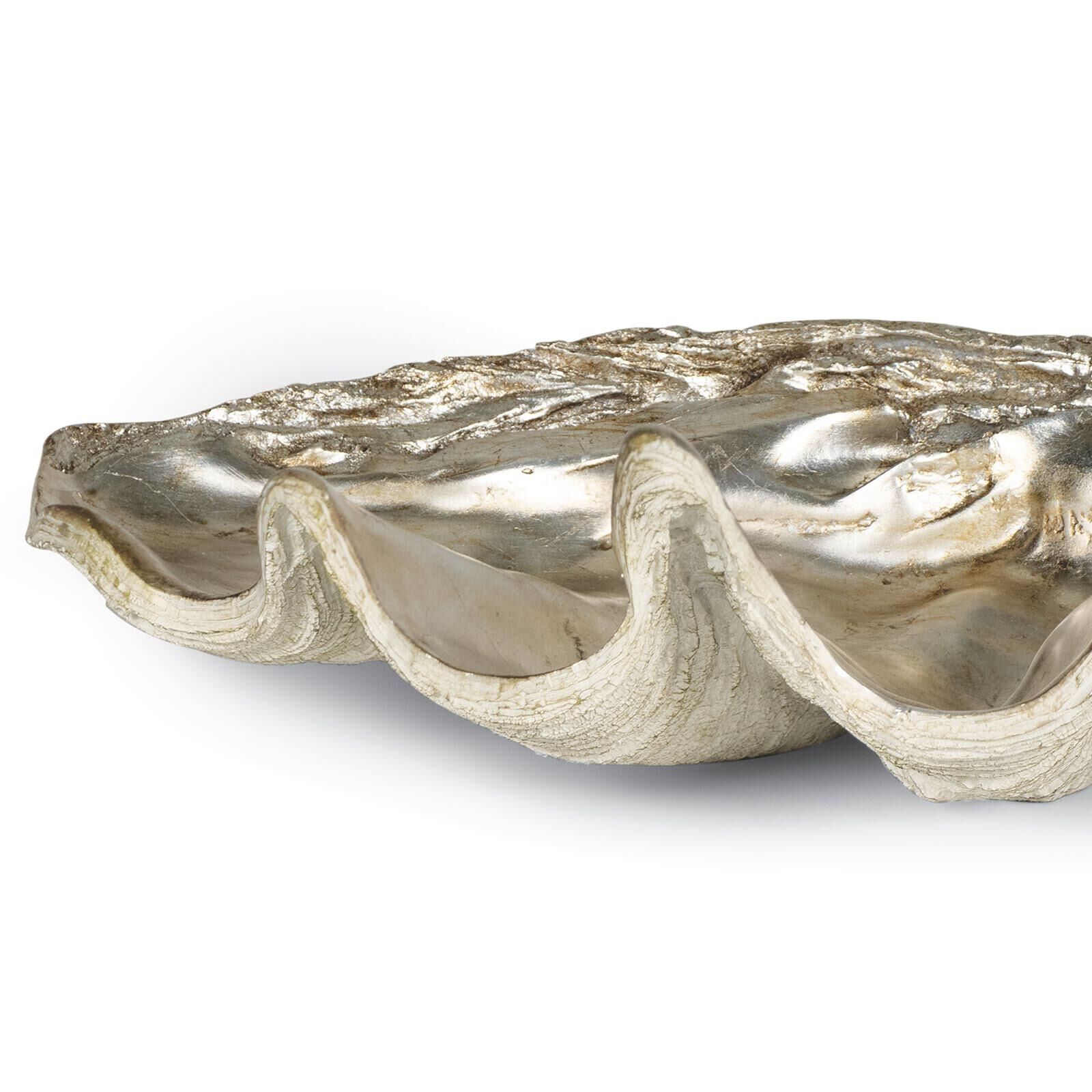 Golden Clam 12 Inch Bowl,