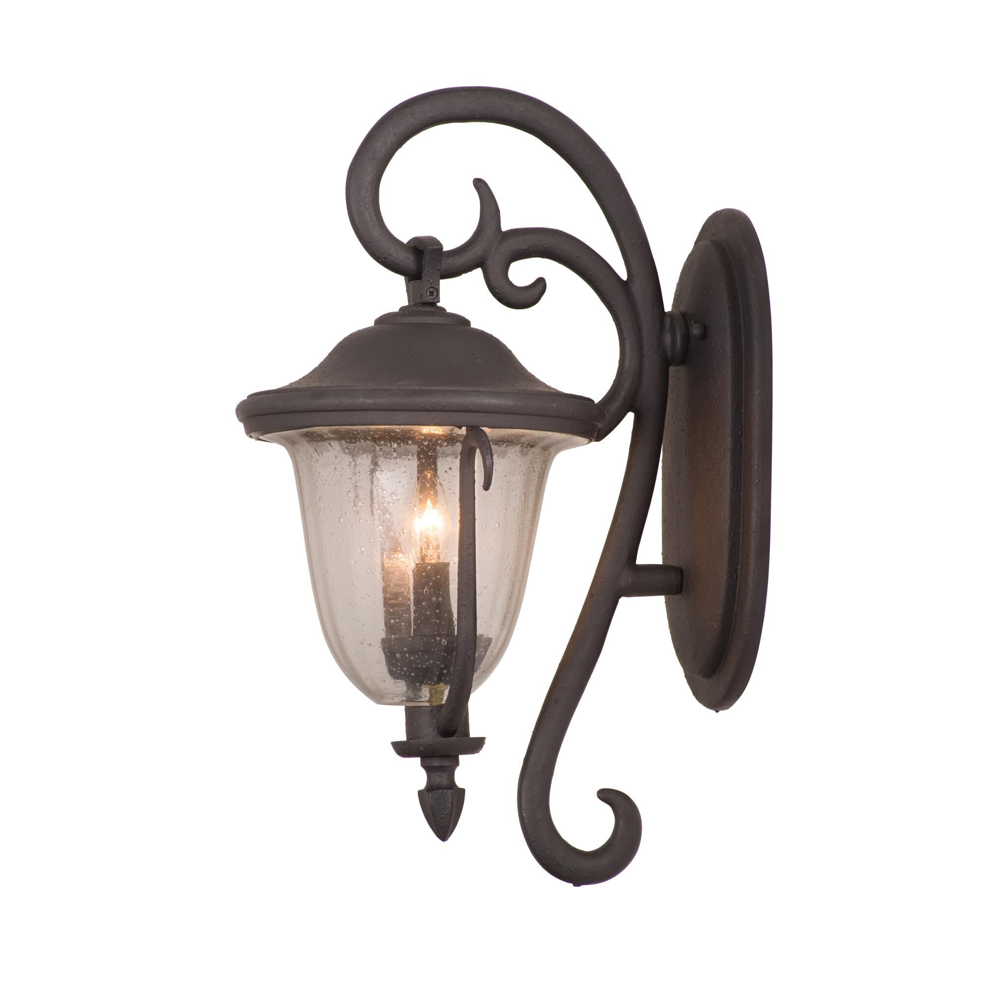 Santa Barbara Outdoor 19 Inch Tall 2 Light Outdoor Wall Light by Kalco Lighting