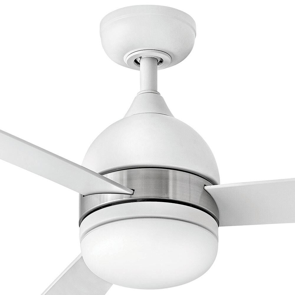 Shown in Matte White finish and Etched Opal glass