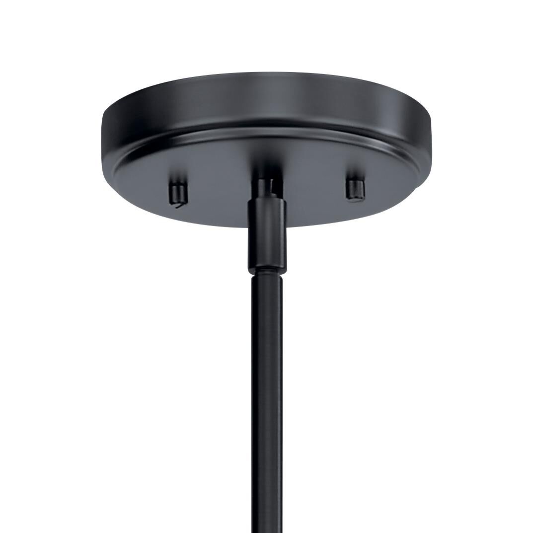 Shown in Black finish and Clear glass