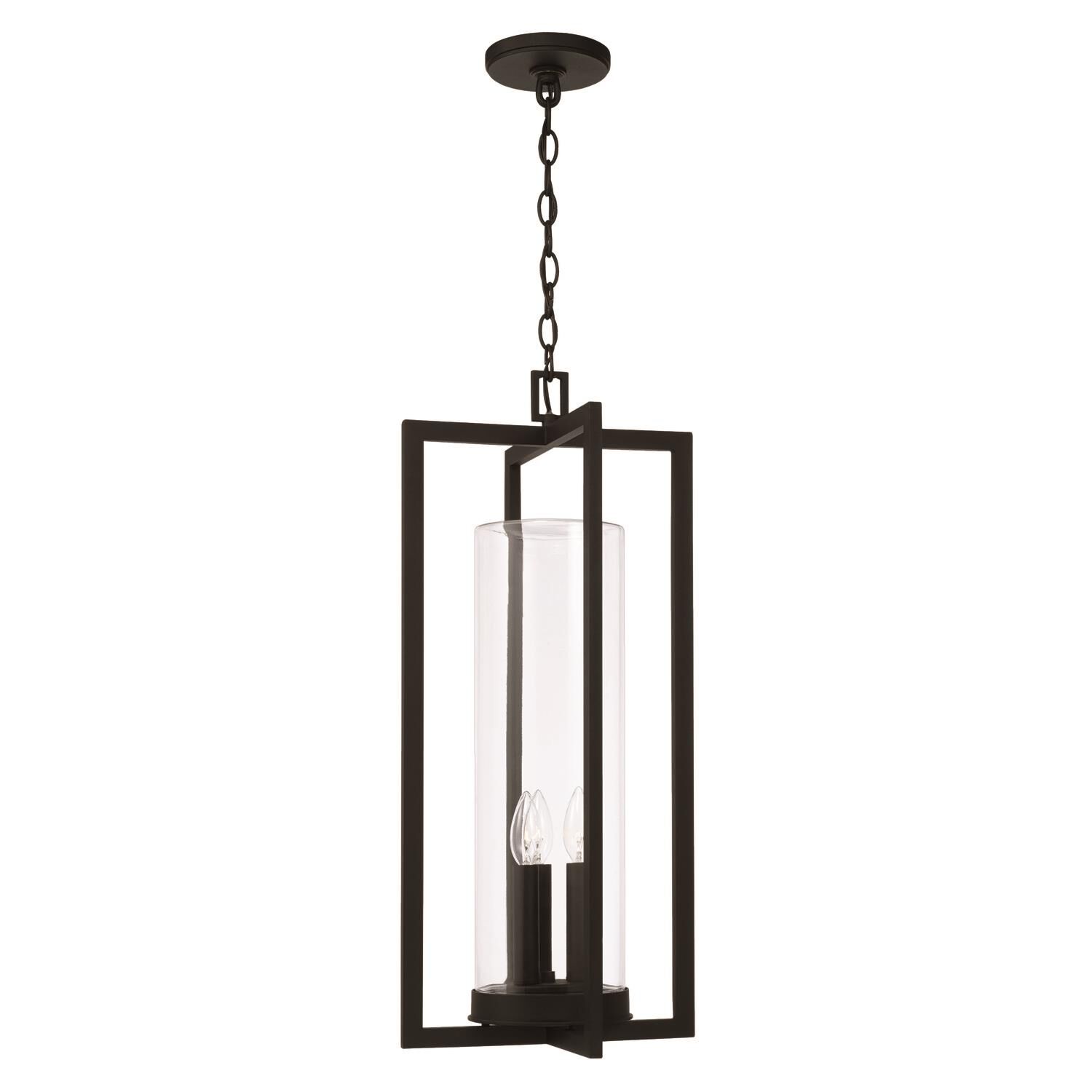 Kent 27 Inch Tall 3 Light Outdoor Hanging Lantern by Capital Lighting Fixture Company