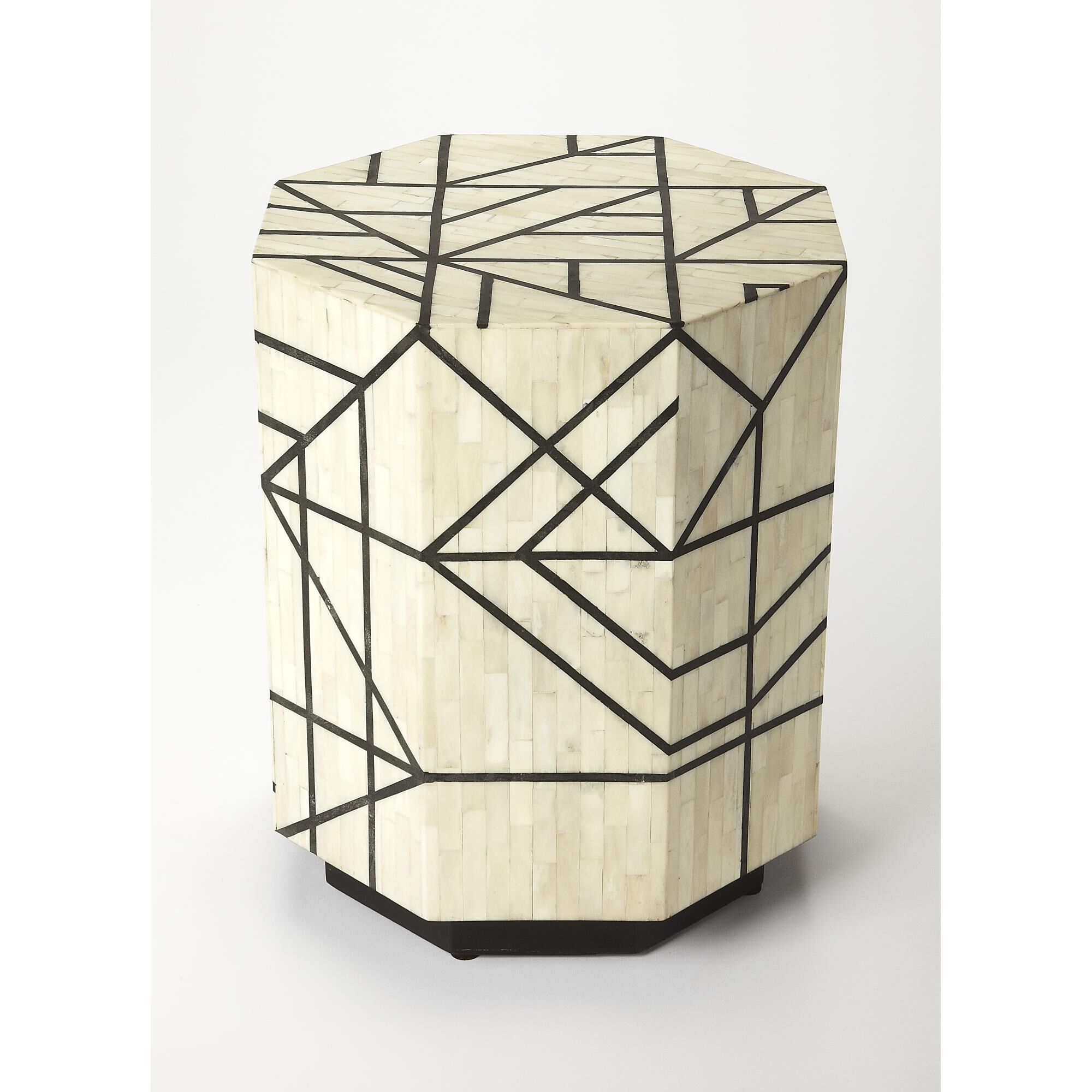 Bone Inlay Accent Table by Butler Specialty Company