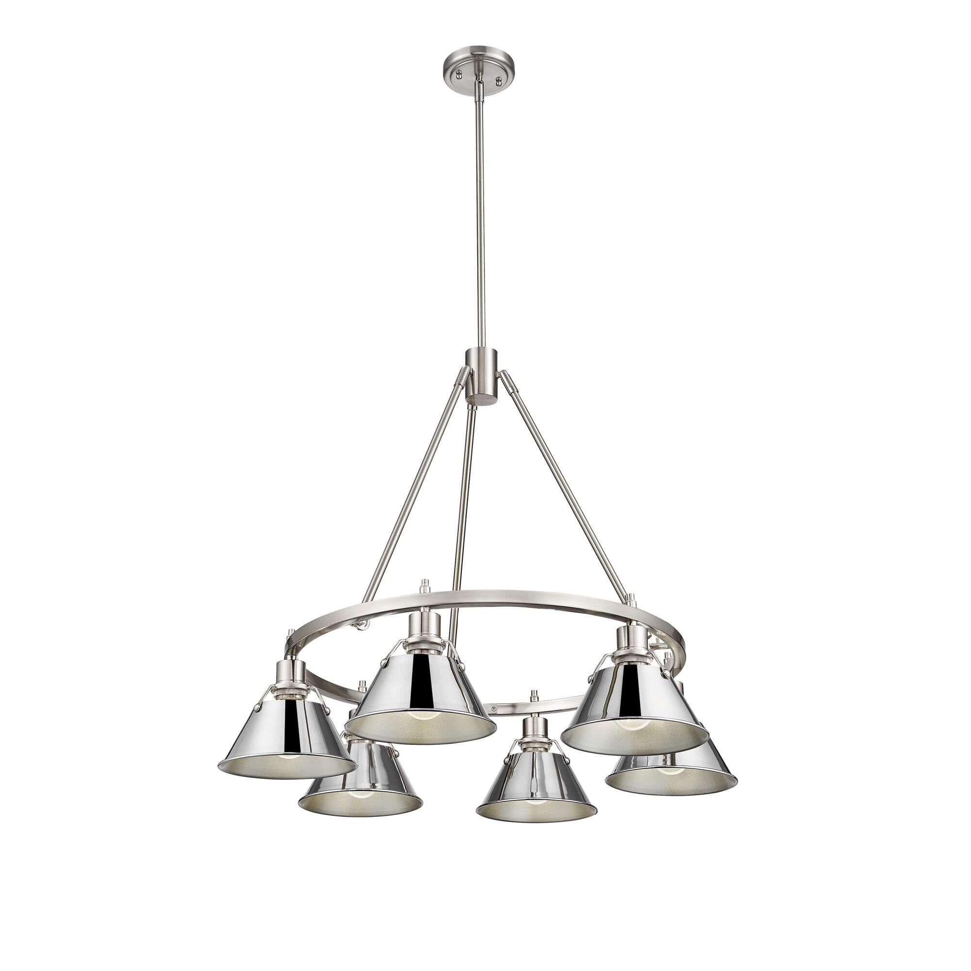 Orwell 29 Inch Chandelier by Golden Lighting