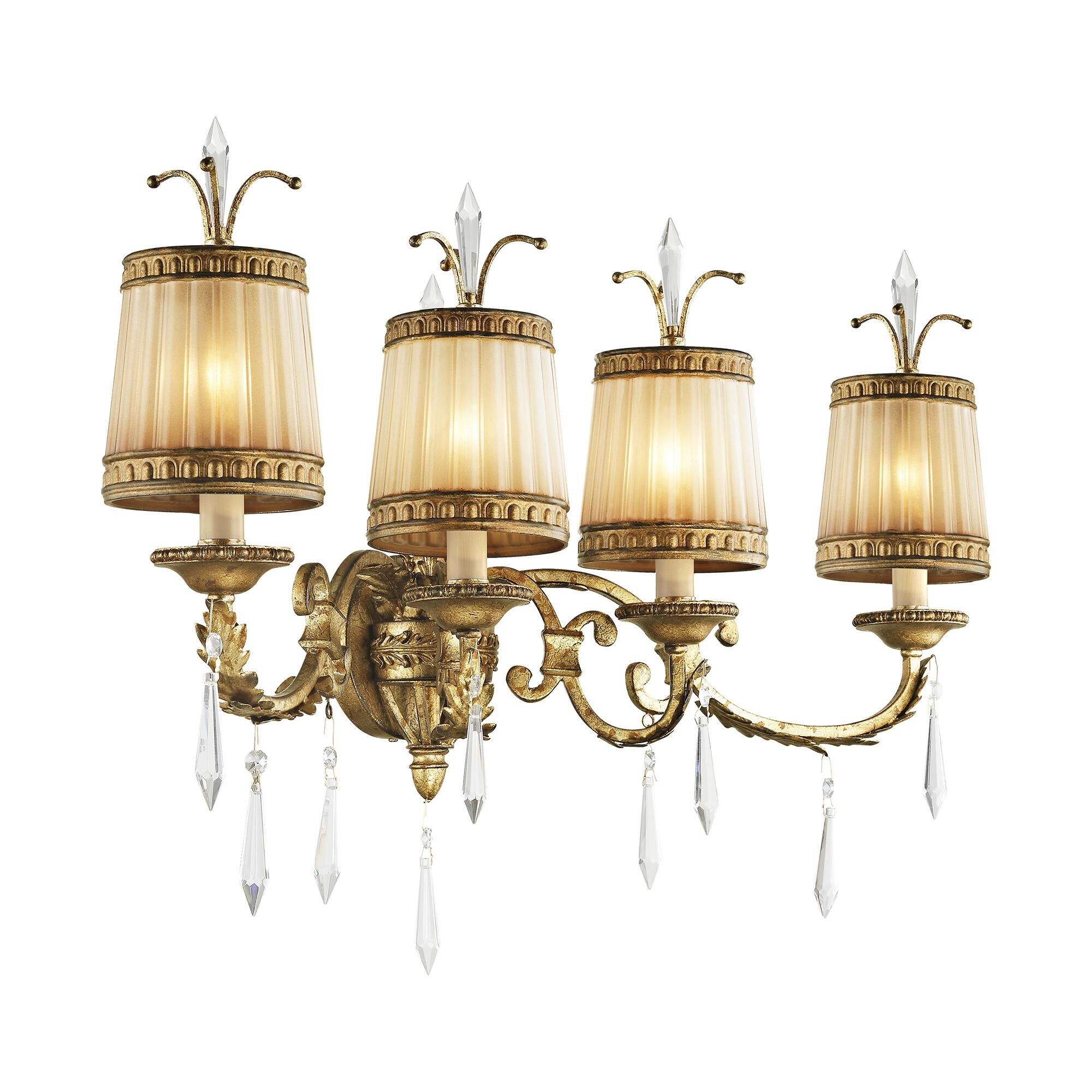 La Bella 34 Inch 4 Light Bath Vanity Light by Livex Lighting