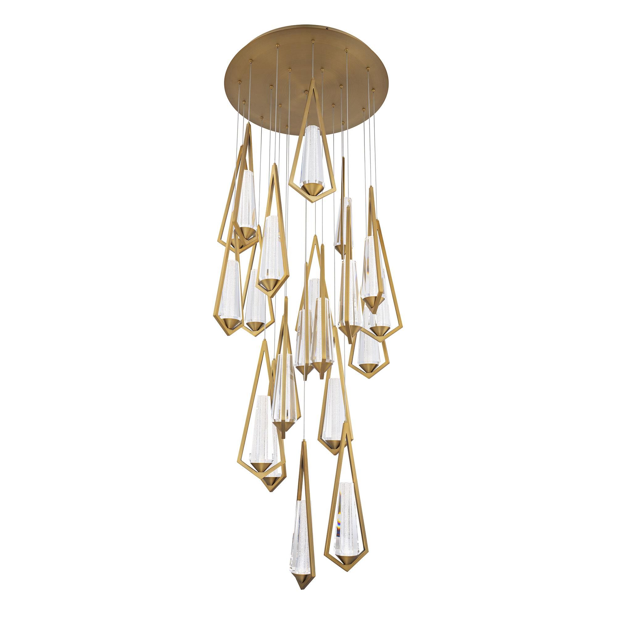 Devotion 26 Inch Multi Light Pendant by Schonbek Beyond