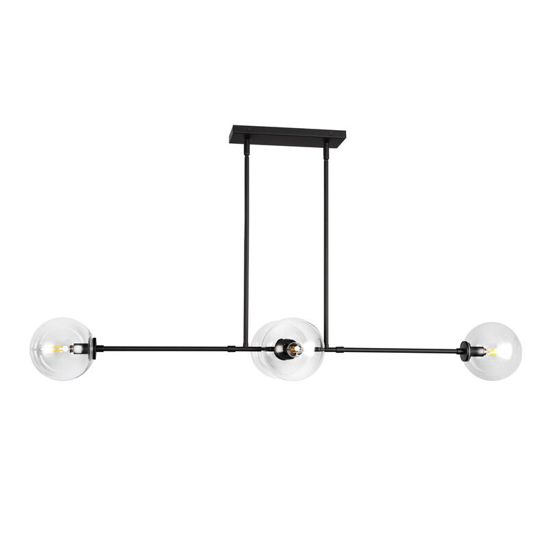 Cassia 48 Inch Linear Chandelier by Alora Mood