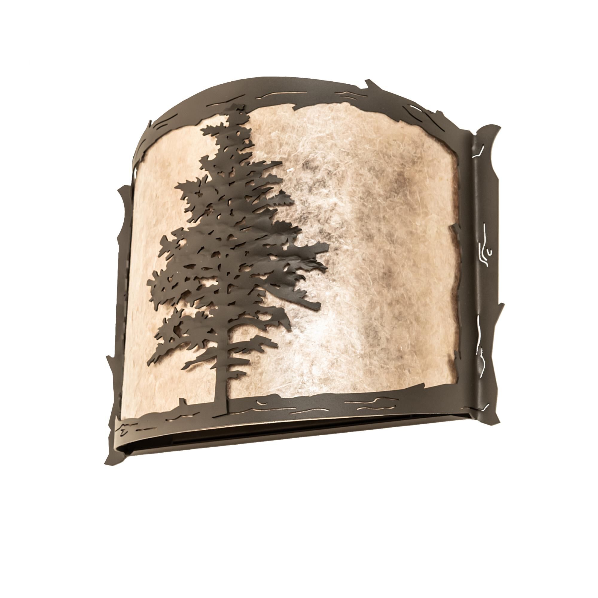 Meyda Lighting Tamarack 9 Inch Tall Outdoor Wall Light