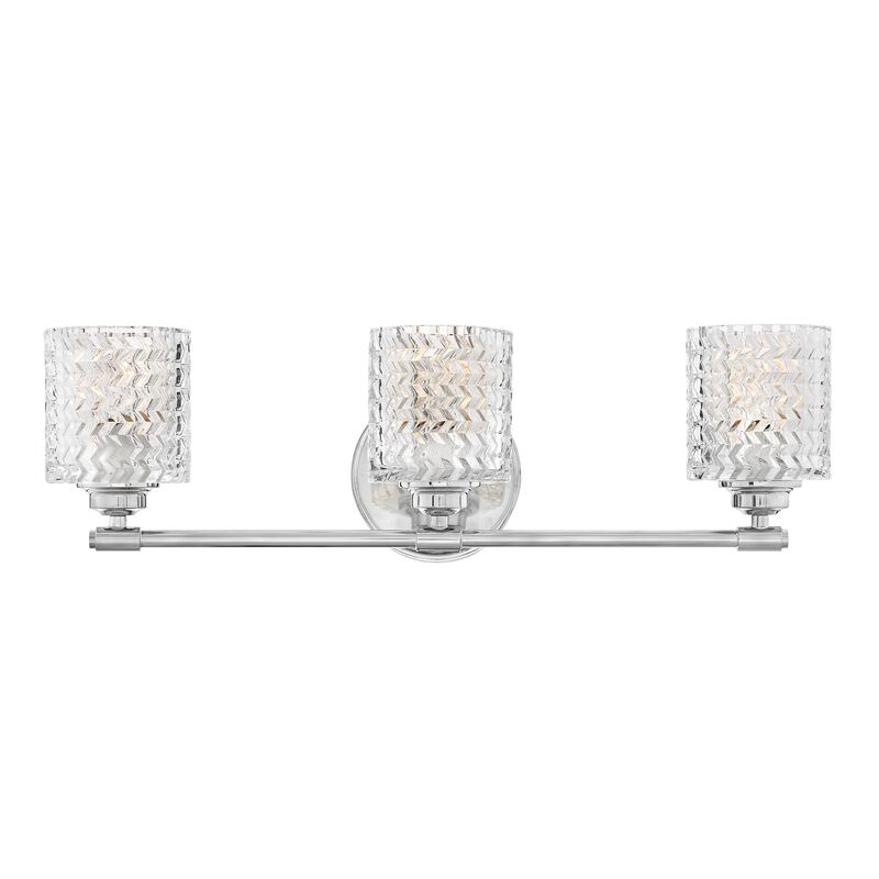 Elle 27 Inch 3 Light Bath Vanity Light by Hinkley
