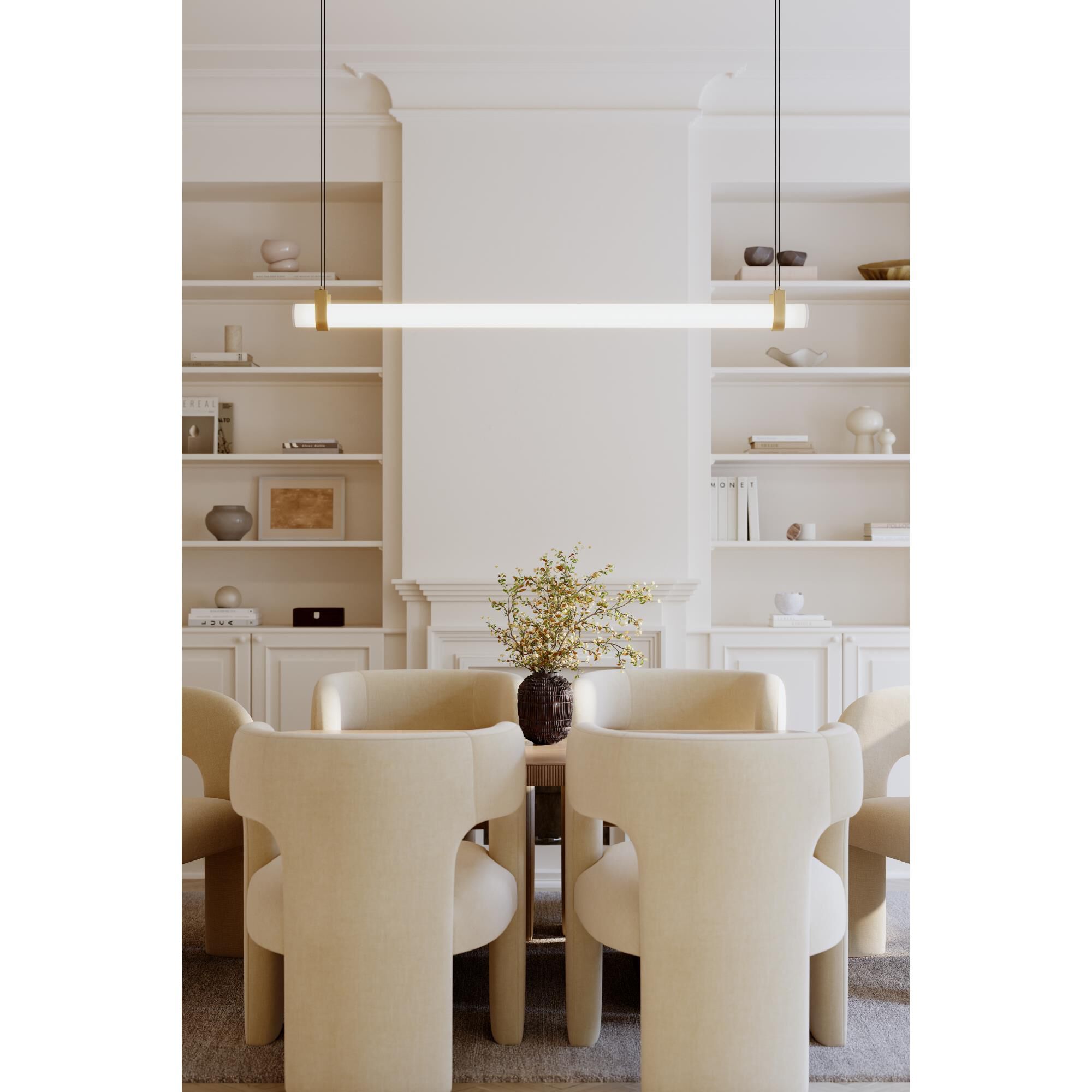 Shown in Legacy Brass finish and Etched Opal glass