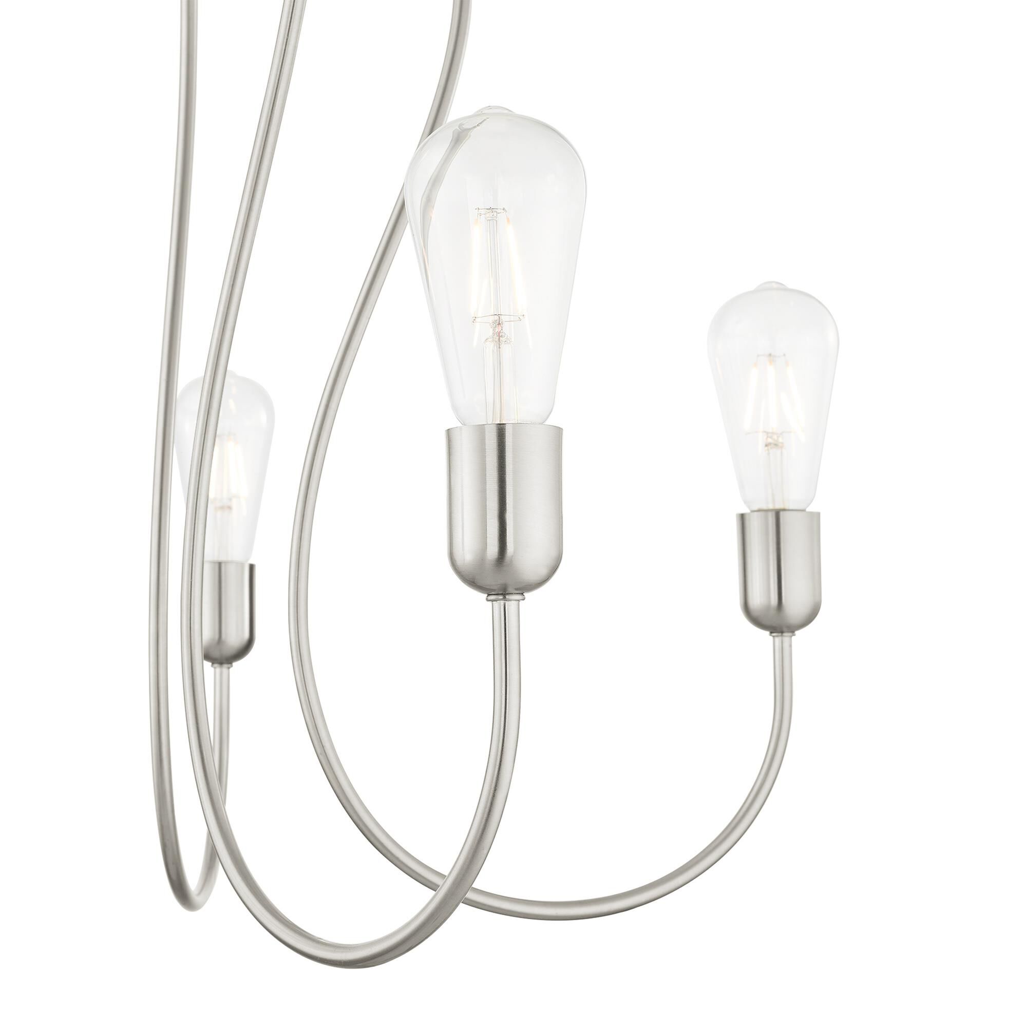 Shown in Brushed Nickel finish