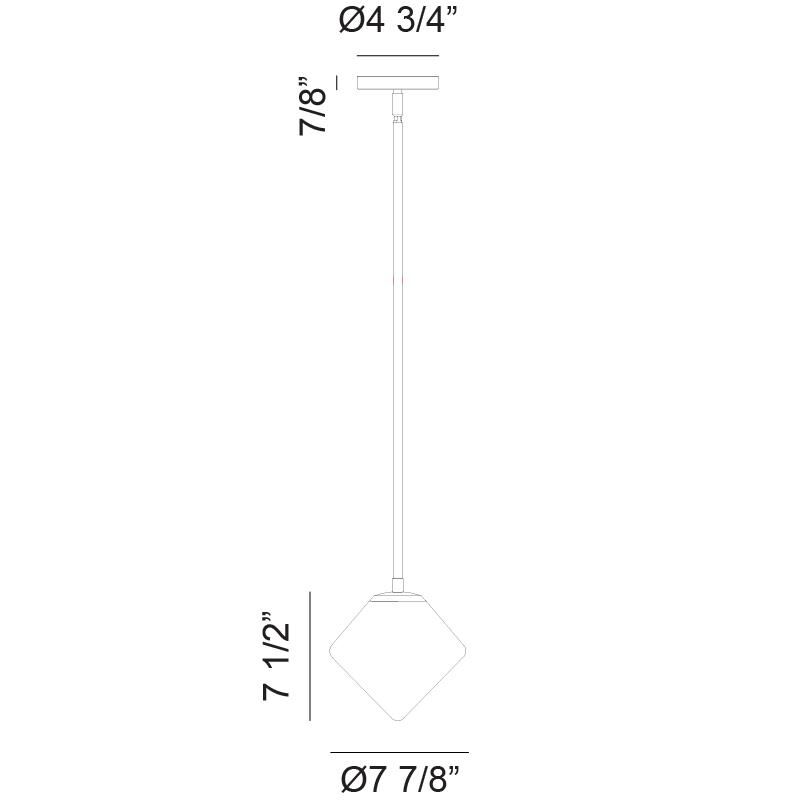 Matteo Lighting Novo Mini Pendant