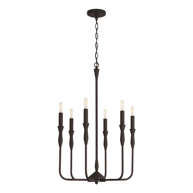 Paloma 20 Inch 6 Light Mini Chandelier by Capital Lighting Fixture Company