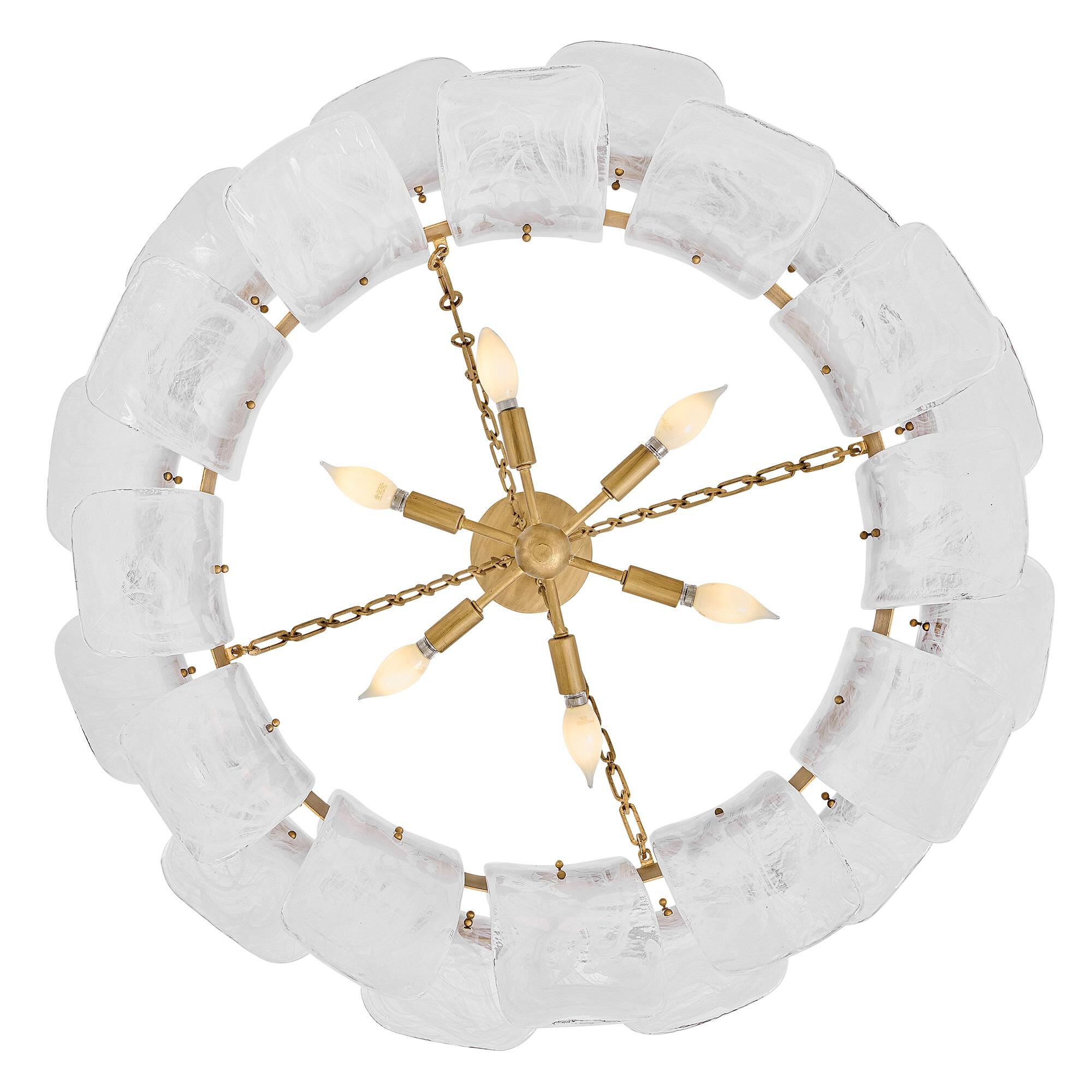 Fleur 34 Inch Chandelier,