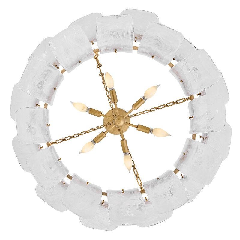 Fleur 34 Inch Chandelier by Fredrick Ramond