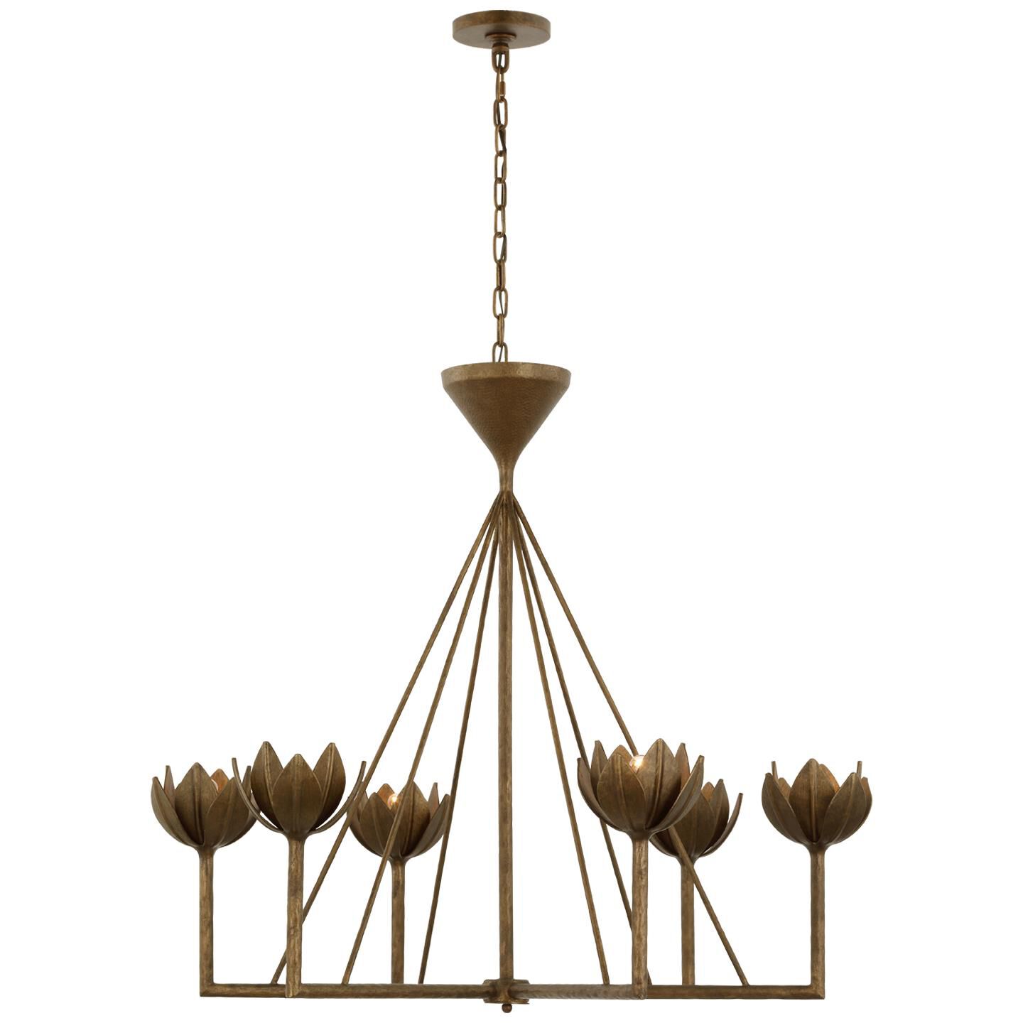 Shown in Antique Bronze Leaf finish